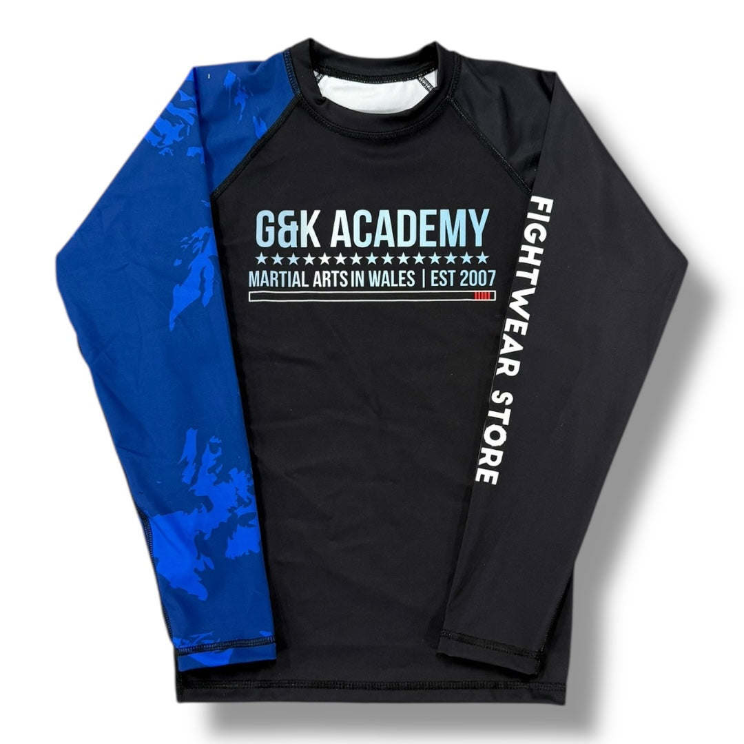 G&K Martial arts academy Rashguard