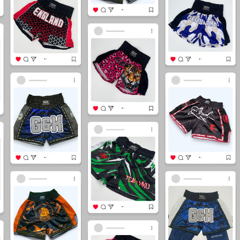 Custom Muay Thai Shorts - Sample of 1