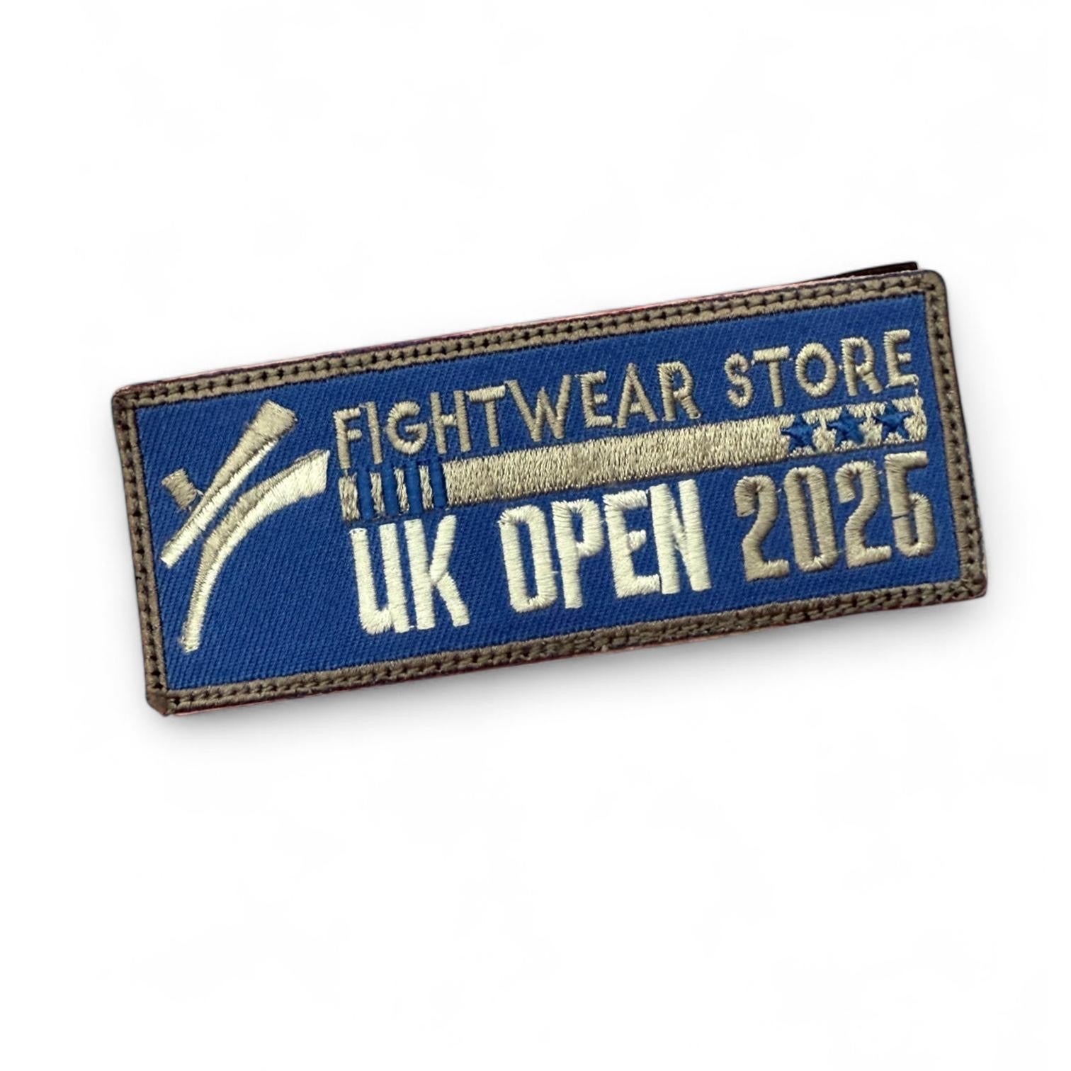 Fightwear Store UK Open 2025 - Velcro Patch