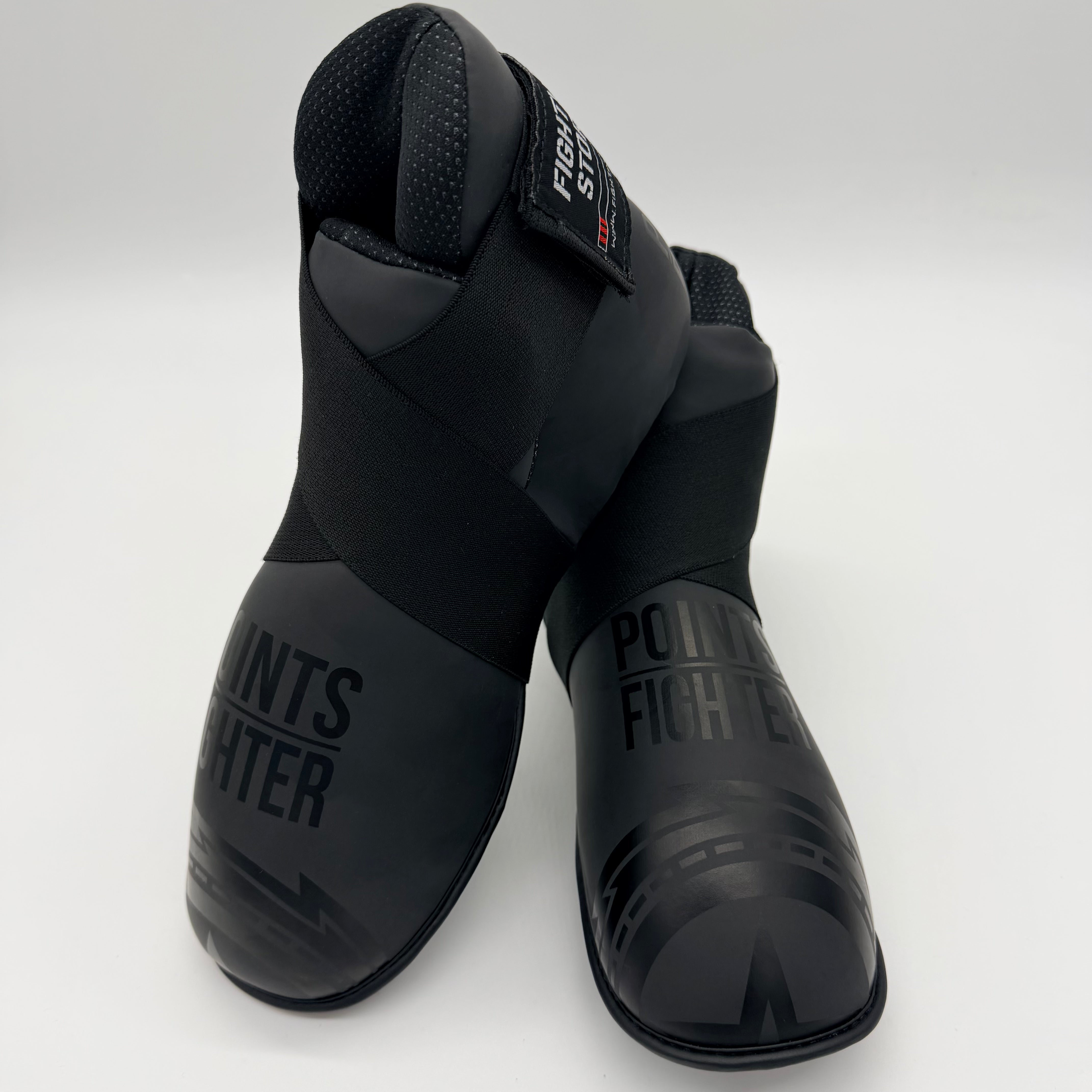Points Fighter Evolution Flexi Tech Kick Boots - Matte Black