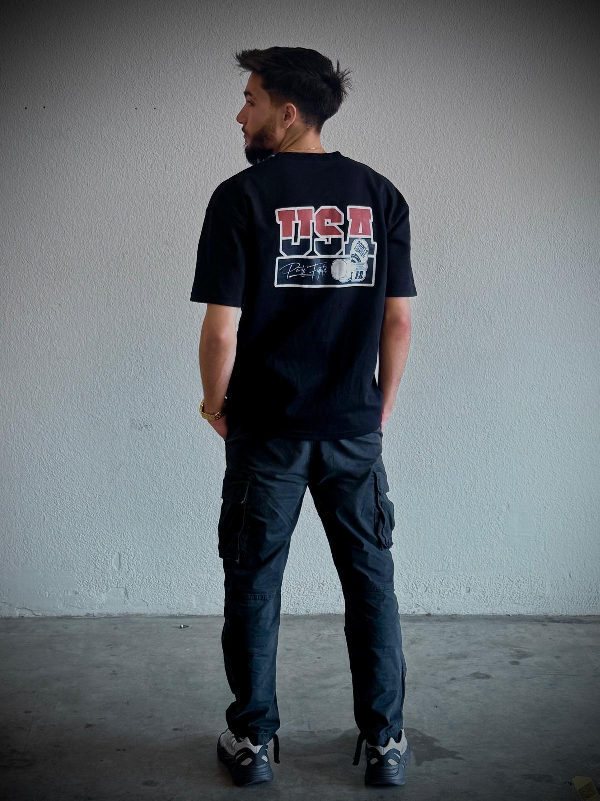Points Fighter USA Edition Heavy Weight Tee