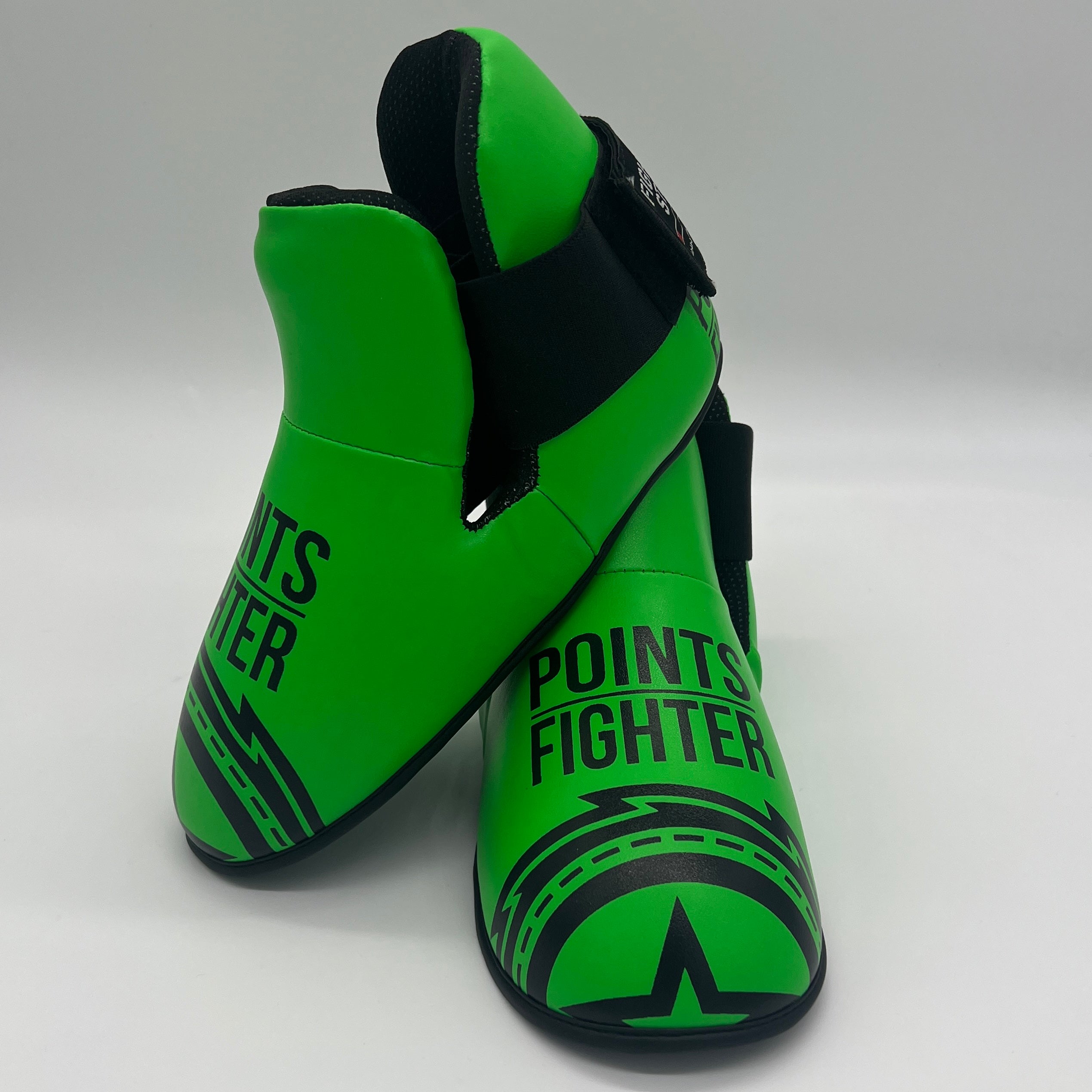 Points Fighter Evolution Flexi Tech Kick Boots - Neon Green