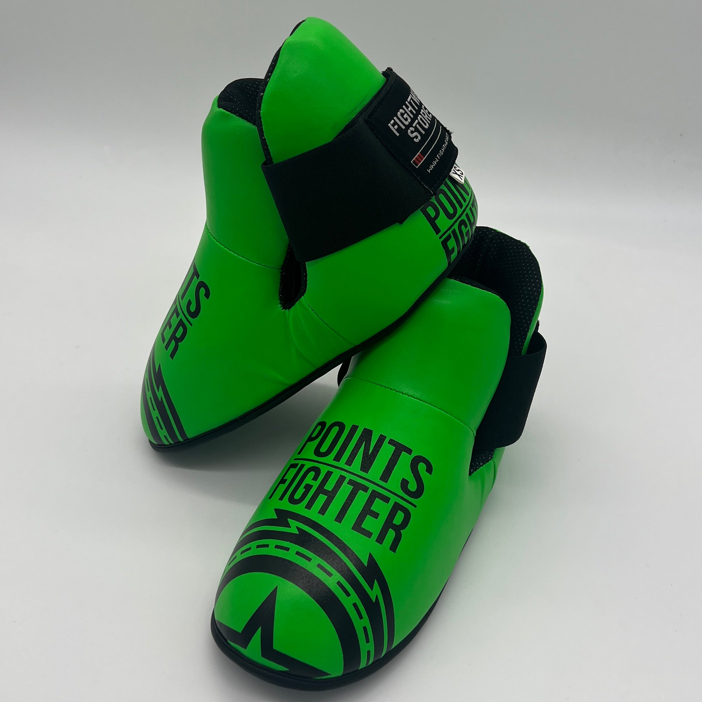 Points Fighter Evolution Flexi Tech Kick Boots - Neon Green