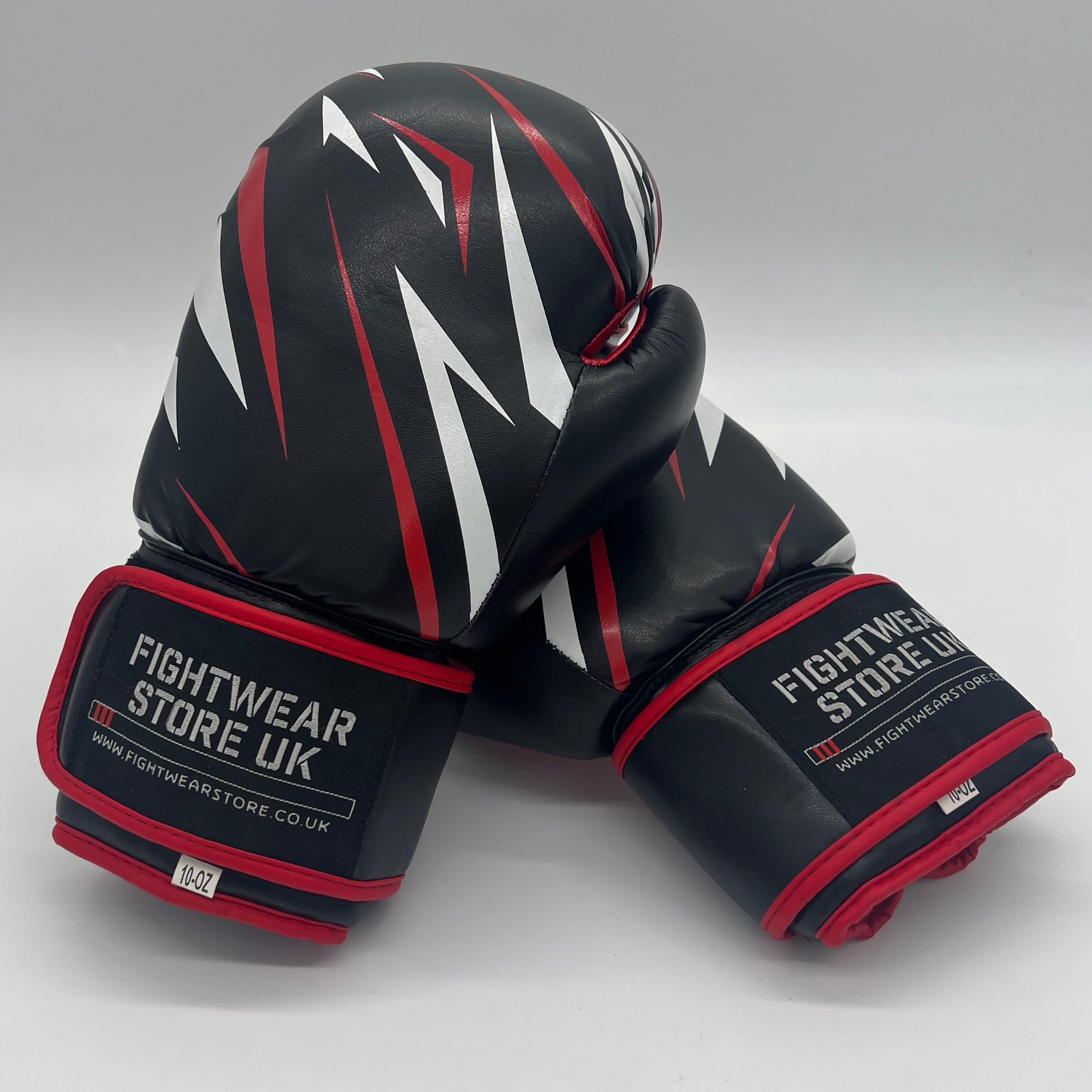 Raptor RAGE Boxing Gloves - BLACK/RED