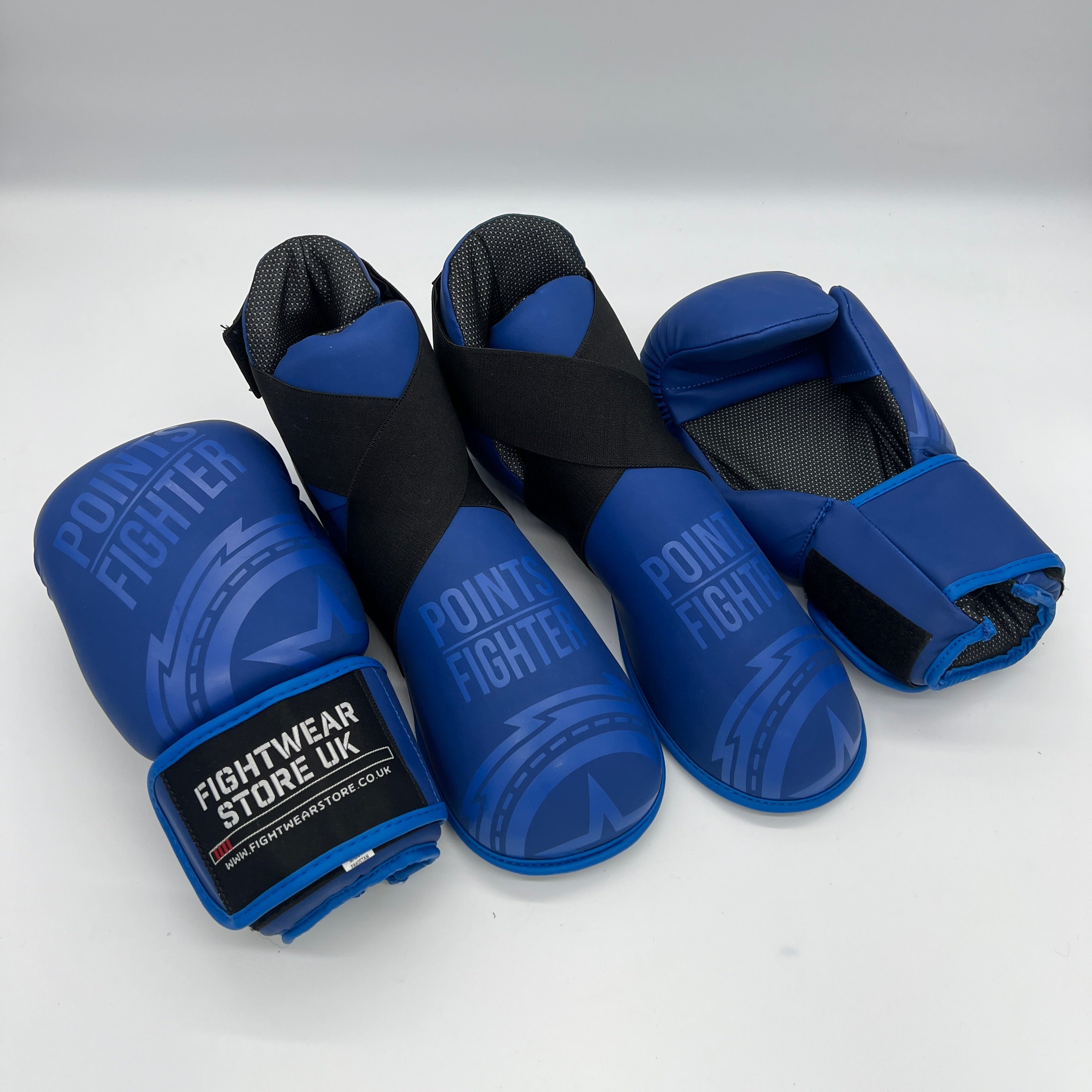 Points Fighter Evolution Flexi Tech Kick Boots - Matte Blue