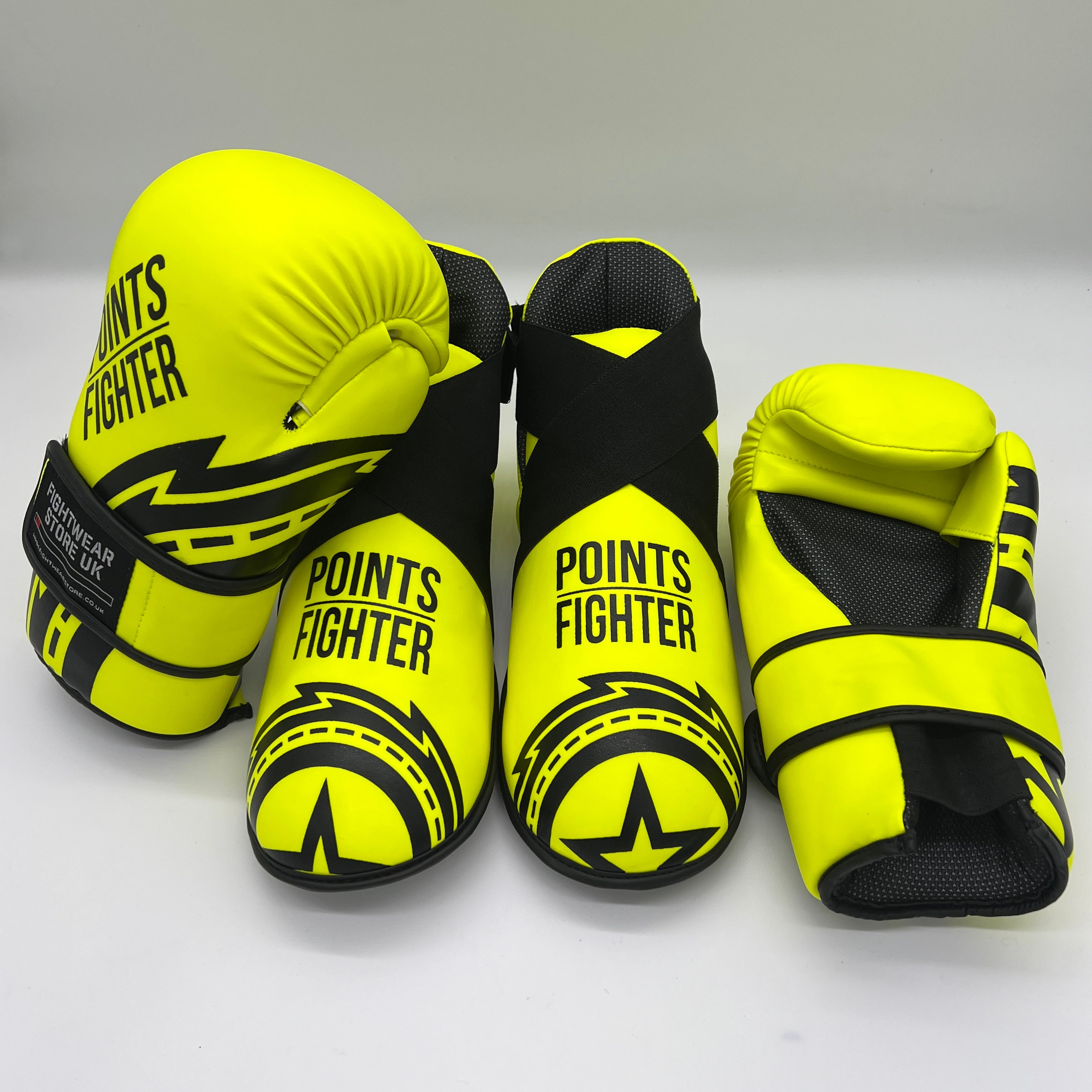 PRO-X Points Gloves - Neon Yellow