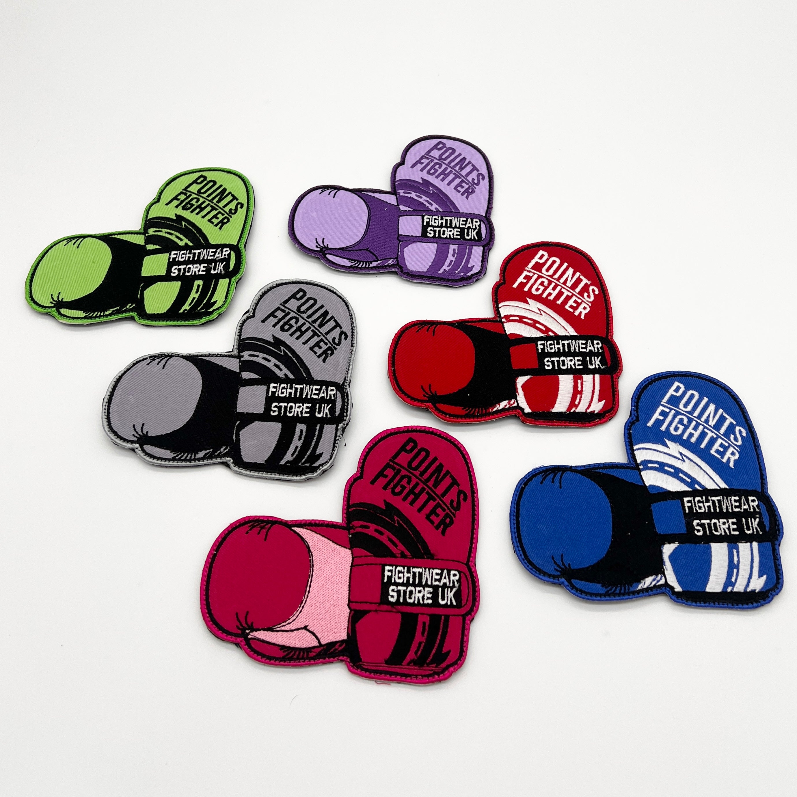 Points Fighter PRO-X Gloves - Velcro Patch