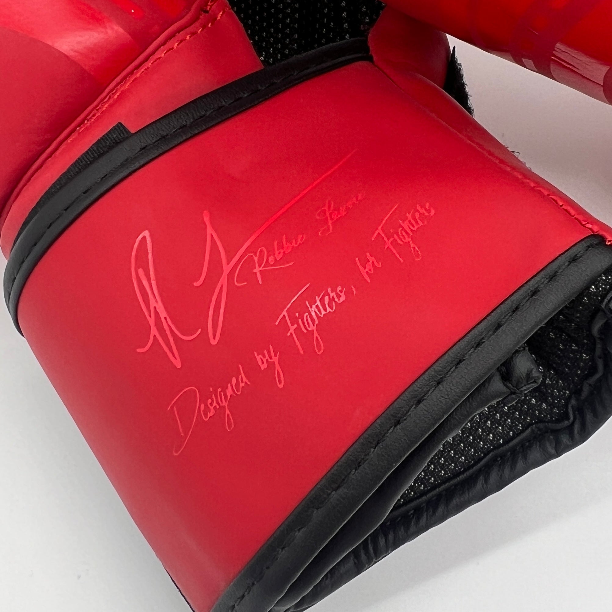ROBBIE LAVOIE X POINTS FIGHTER Evolution Open Hand Semi Contact Gloves - Matte Red