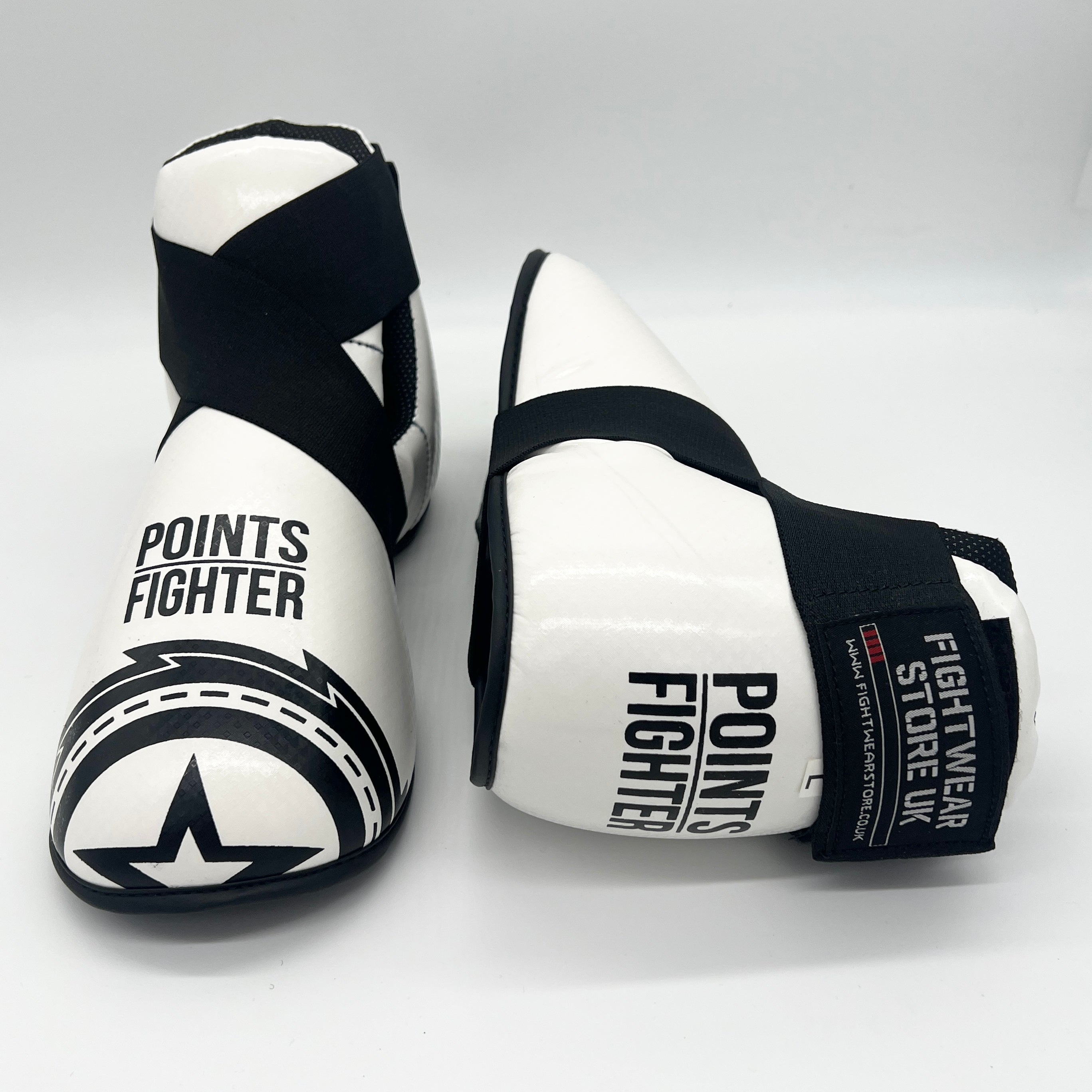 Points Fighter Evolution Flexi Tech Kick Boots - White