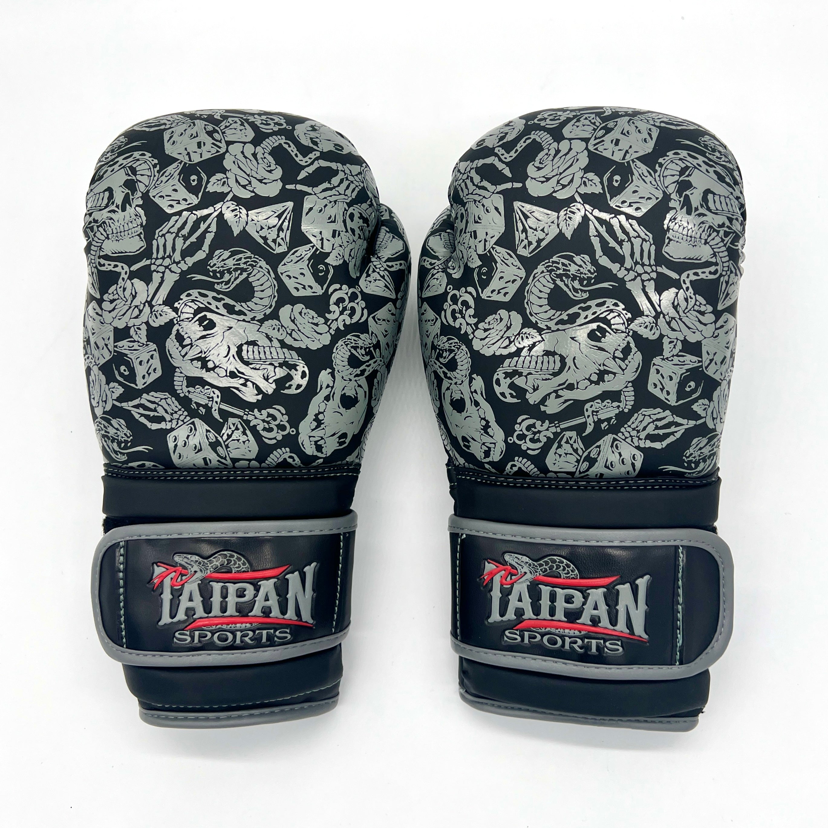 Grey Cobra Strike Boxing Gloves - Taipan Sports