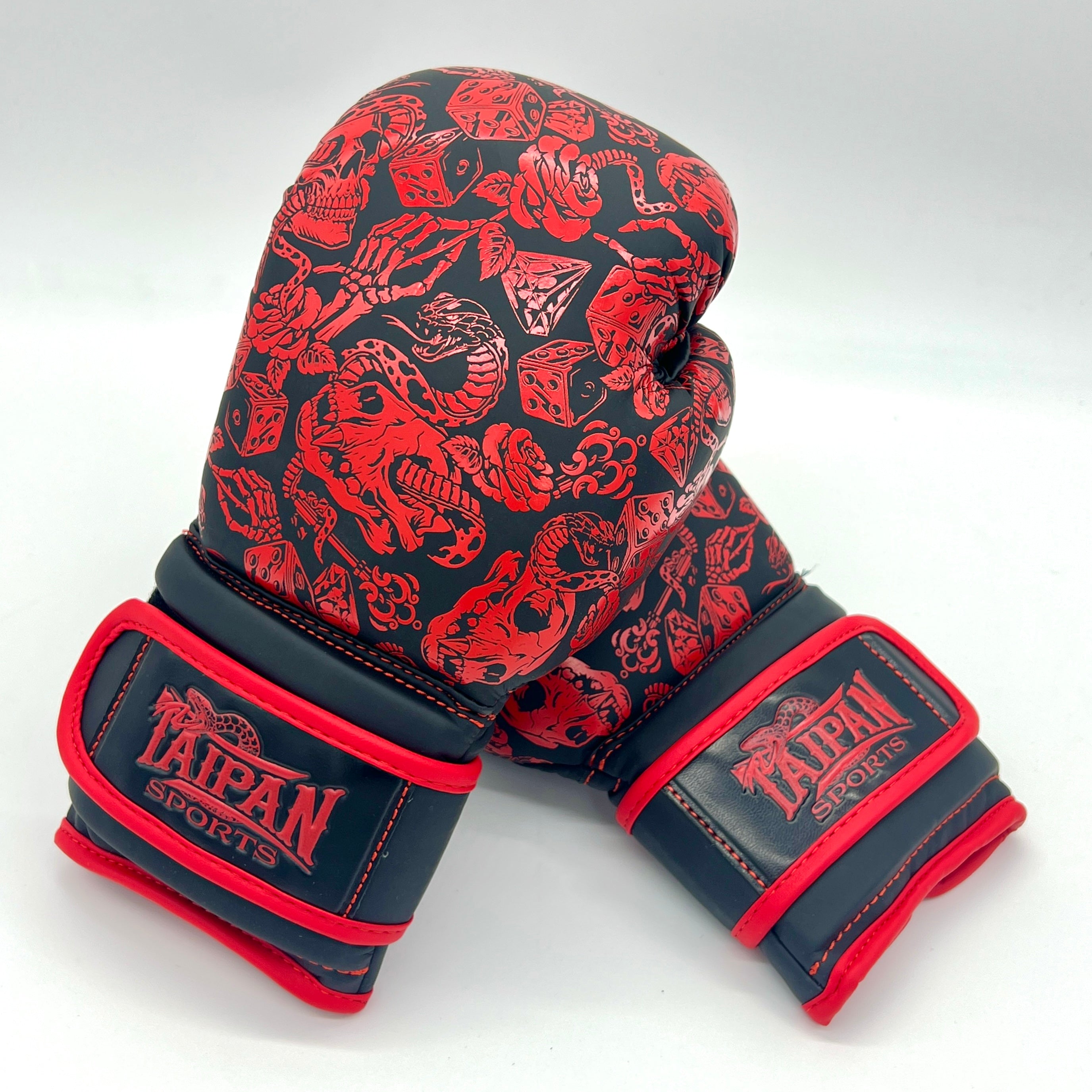 Red Cobra Strike Boxing Gloves - Taipan Sports