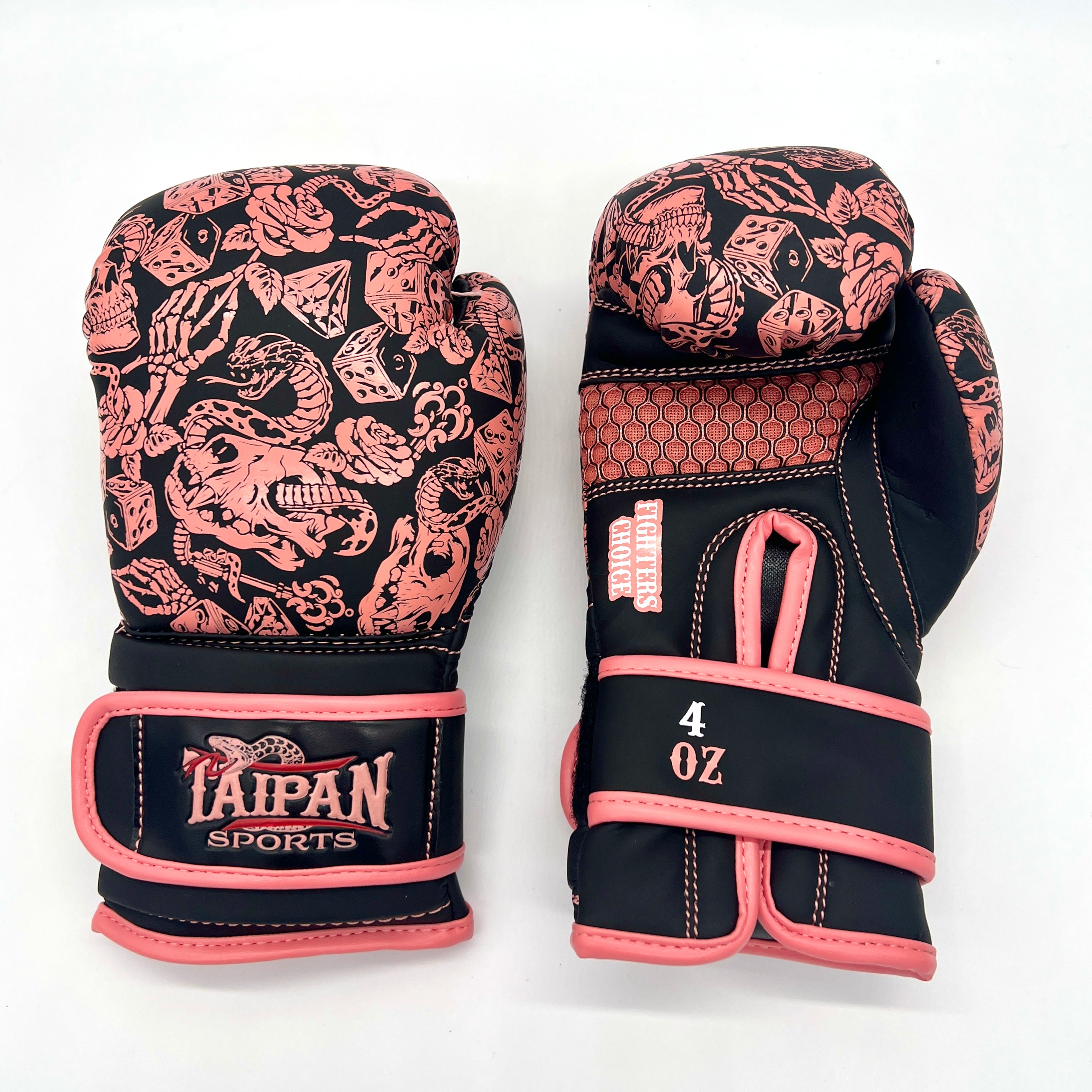 Baby Pink Cobra Strike Boxing Gloves - Taipan Sports