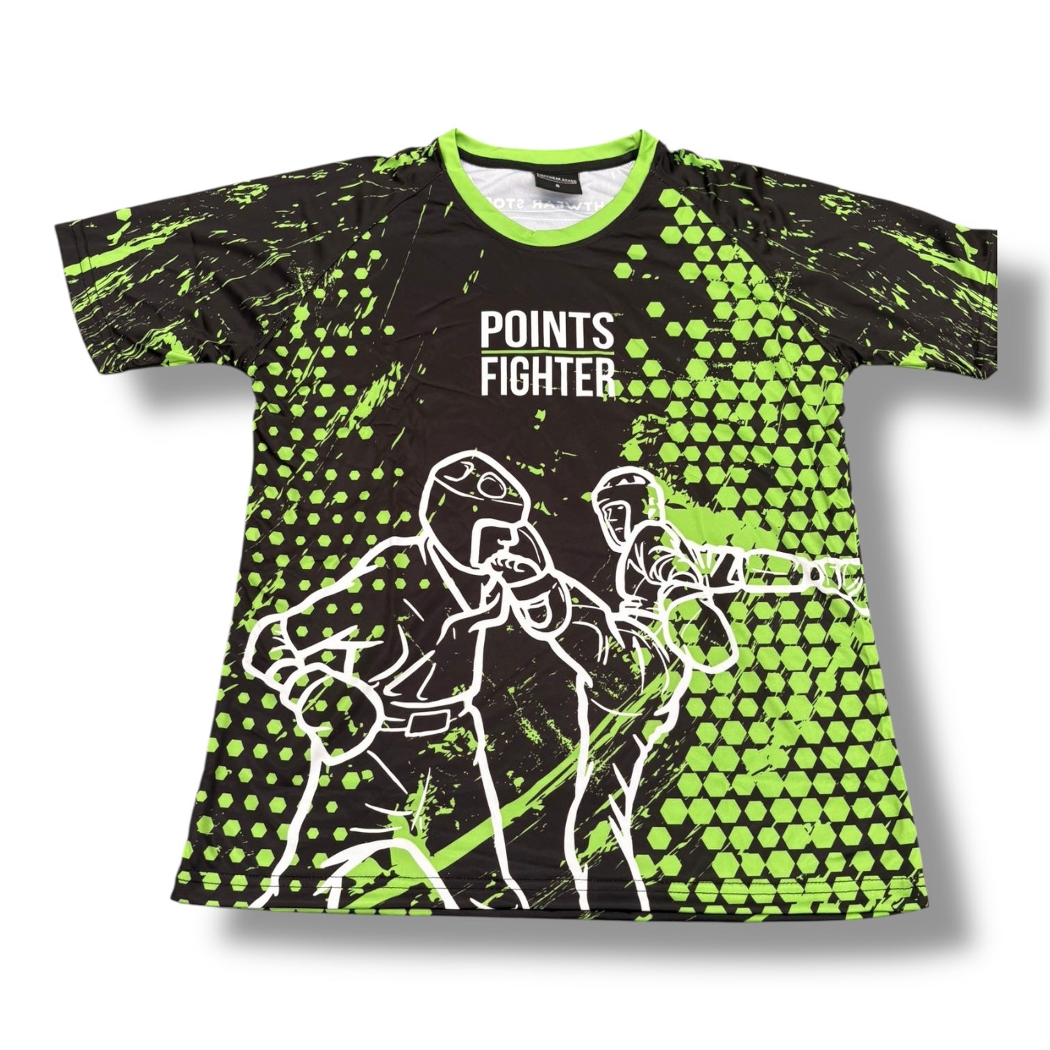 Points Fighter Challenge T-Shirt - Green