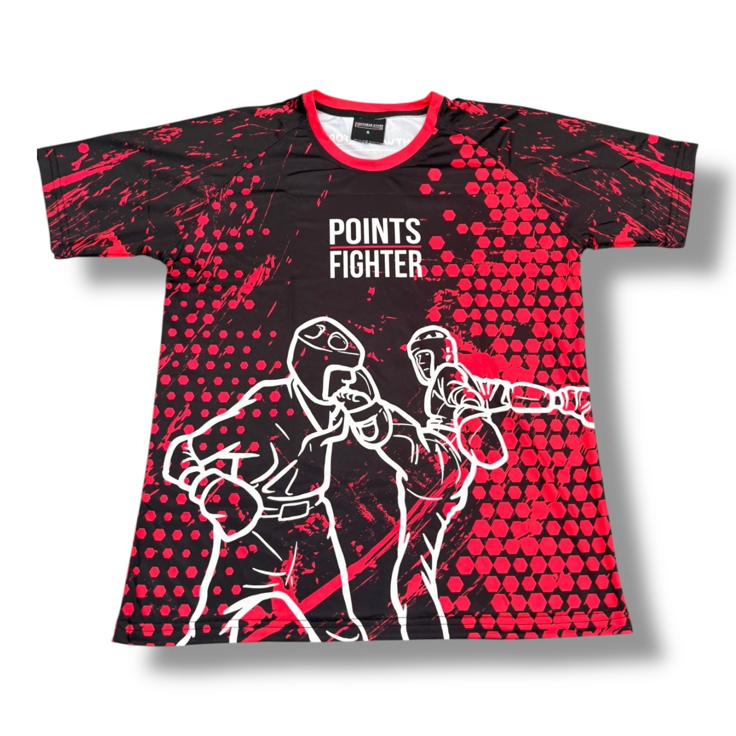 Points Fighter Challenge T-Shirt - Red
