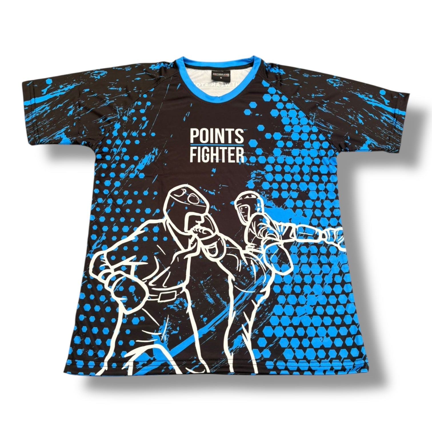 Points Fighter Challenge T-Shirt - Blue