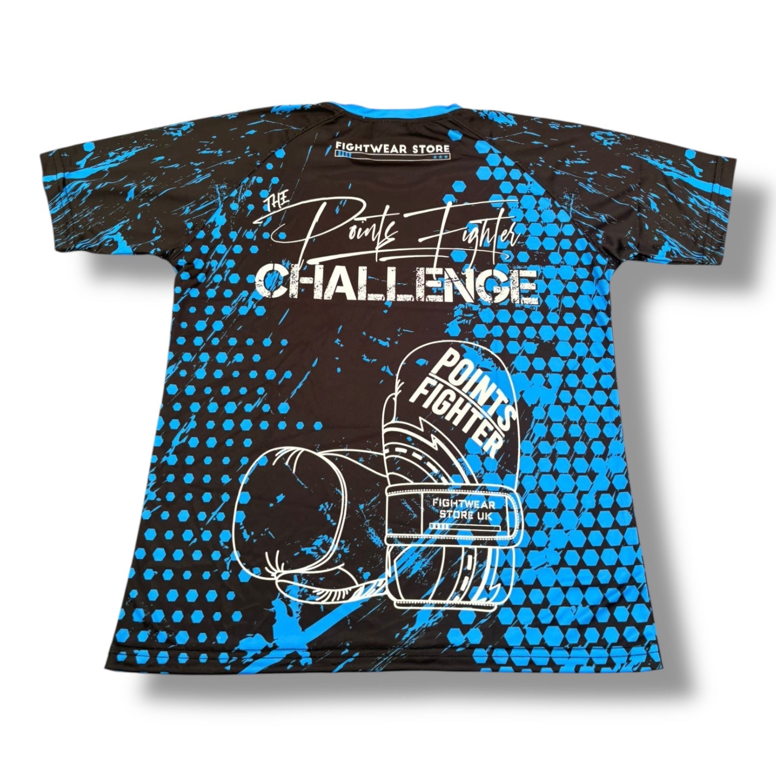 Points Fighter Challenge T-Shirt - Blue