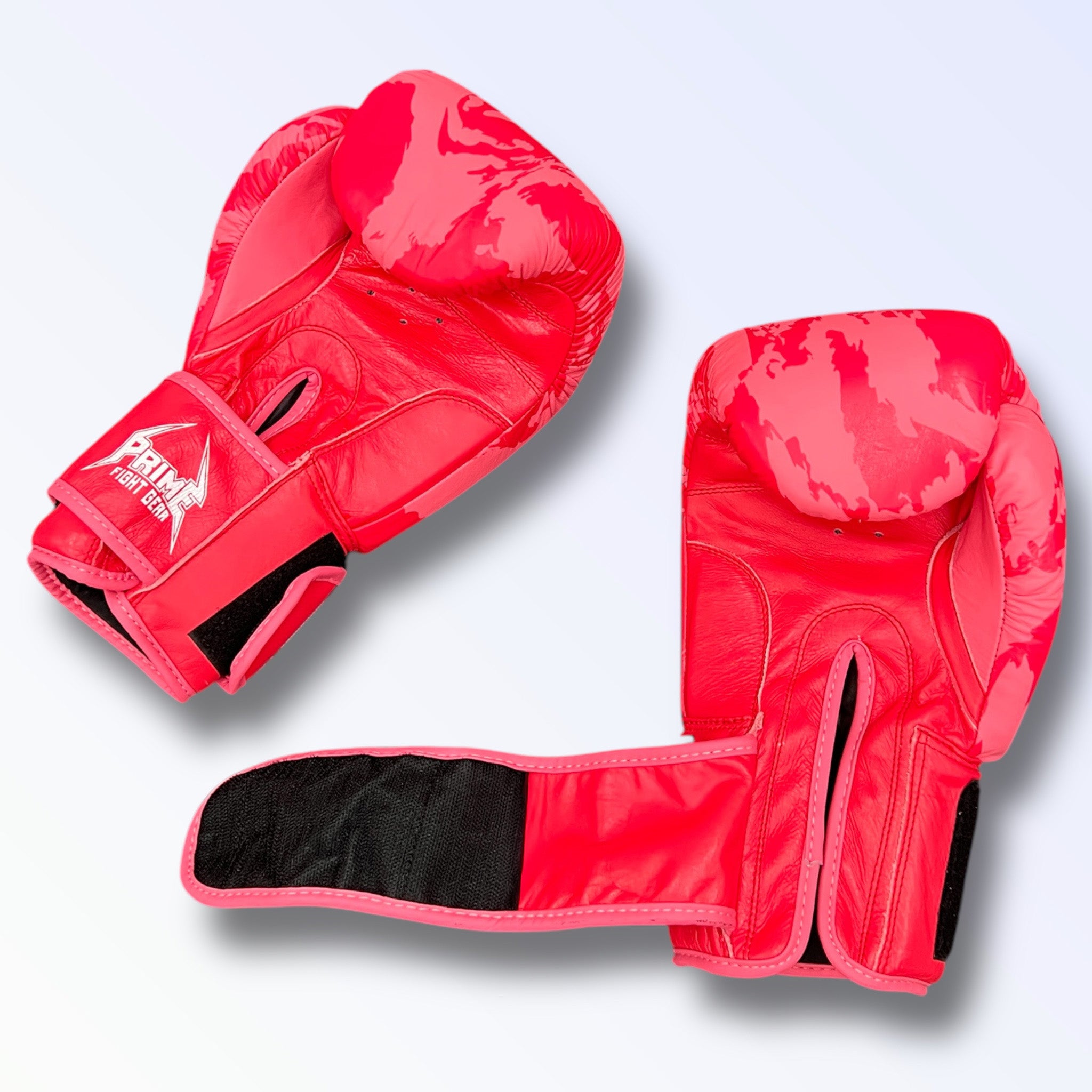 Sakura Strike: Stealth 10oz Thai Style Boxing Gloves - (Genuine Leather)
