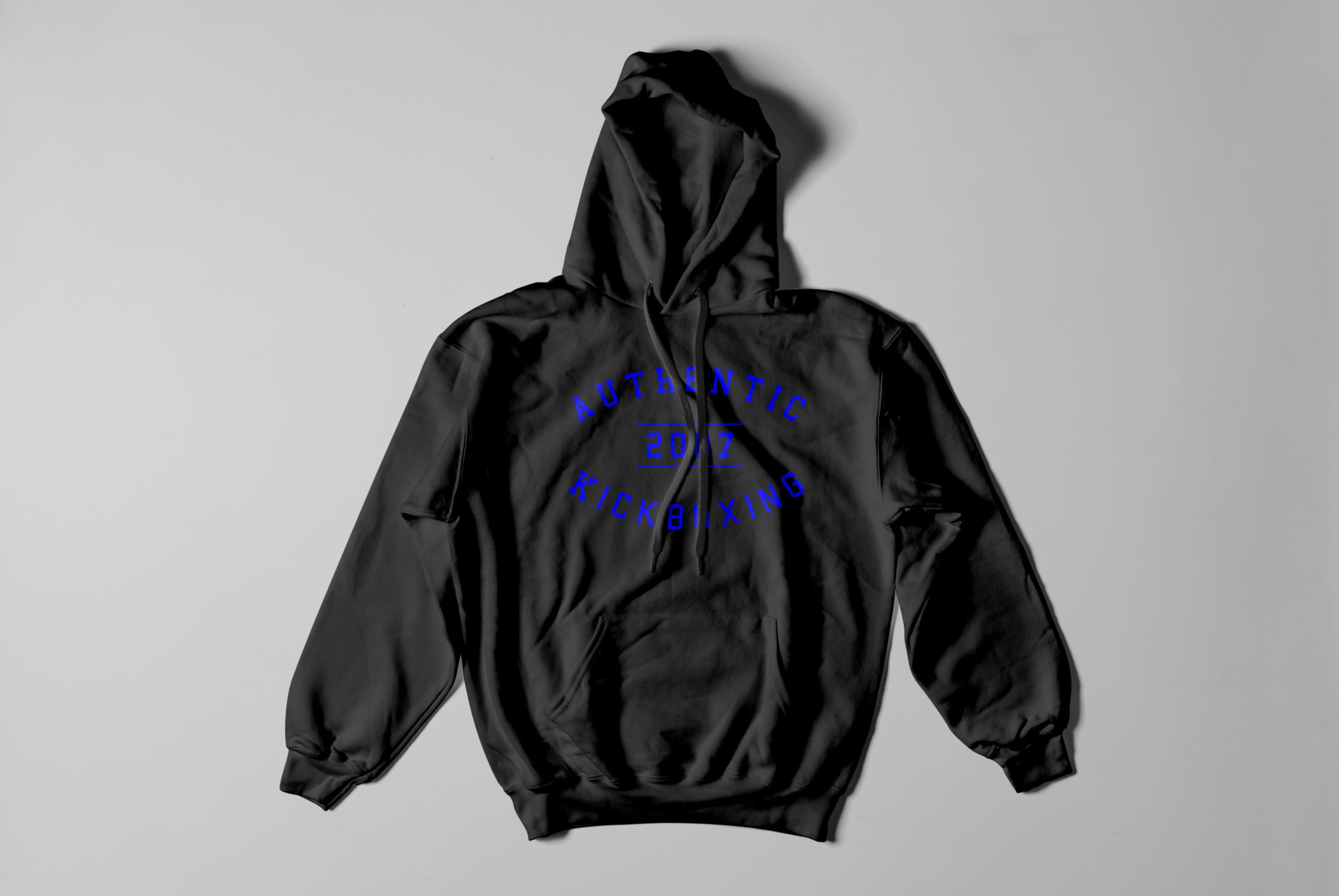 Authentic Kickboxing Hoodie - Royal Blue