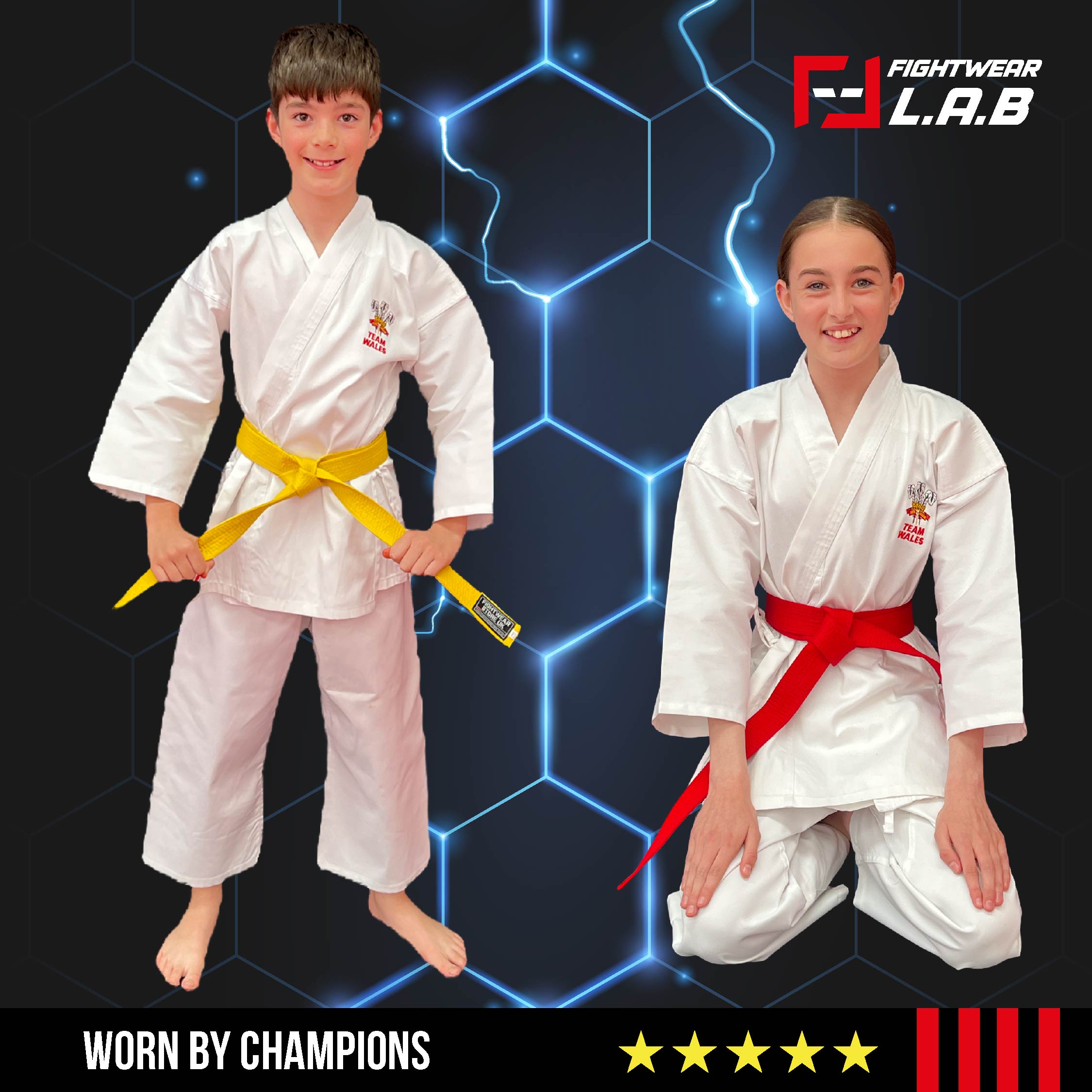 Fightwear Store Martial Arts Belts (240cm, 280cm & 340cm)