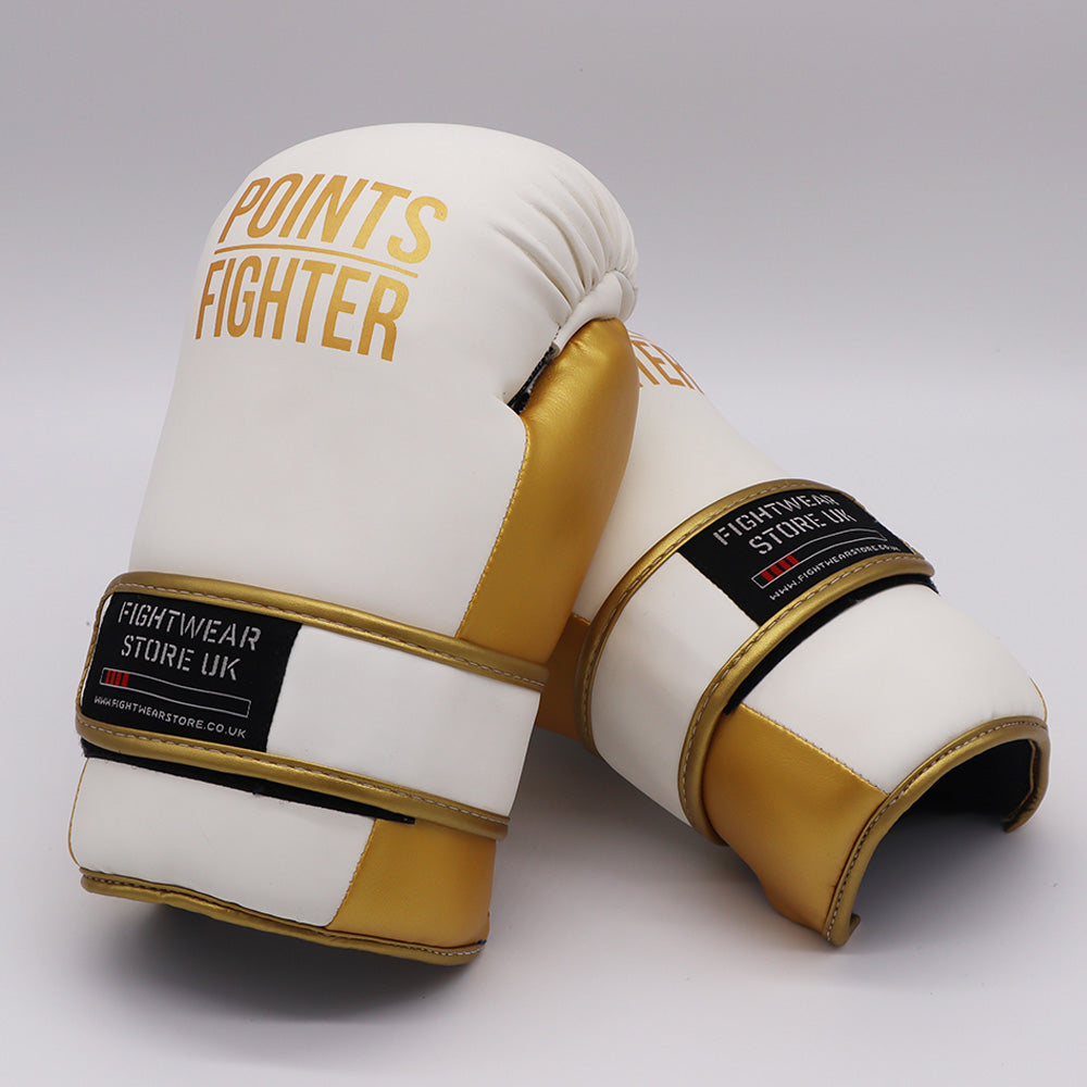 Points Fighter Evolution Gloves - Gold