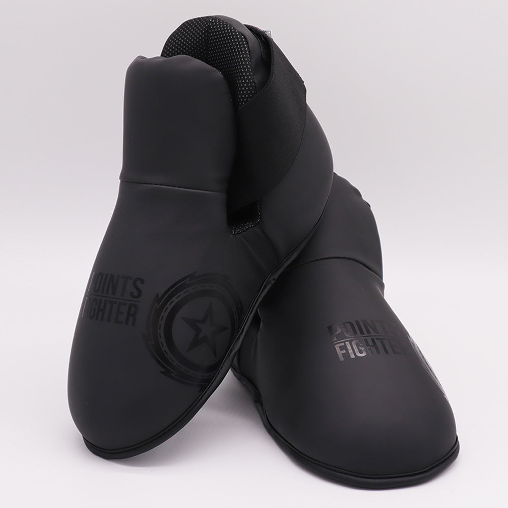 Points Fighter Evolution Flexi Tech Kick Boots - Matte Black