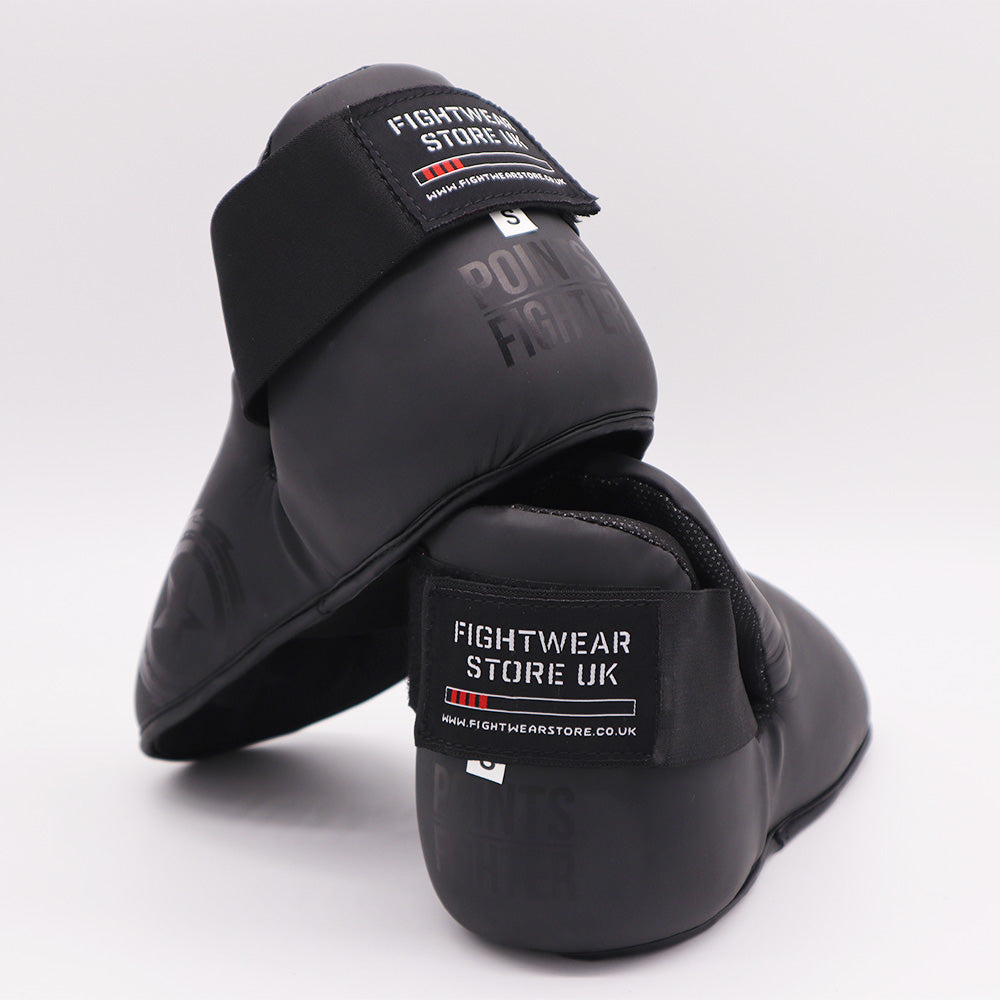 Points Fighter Evolution Flexi Tech Kick Boots - Matte Black