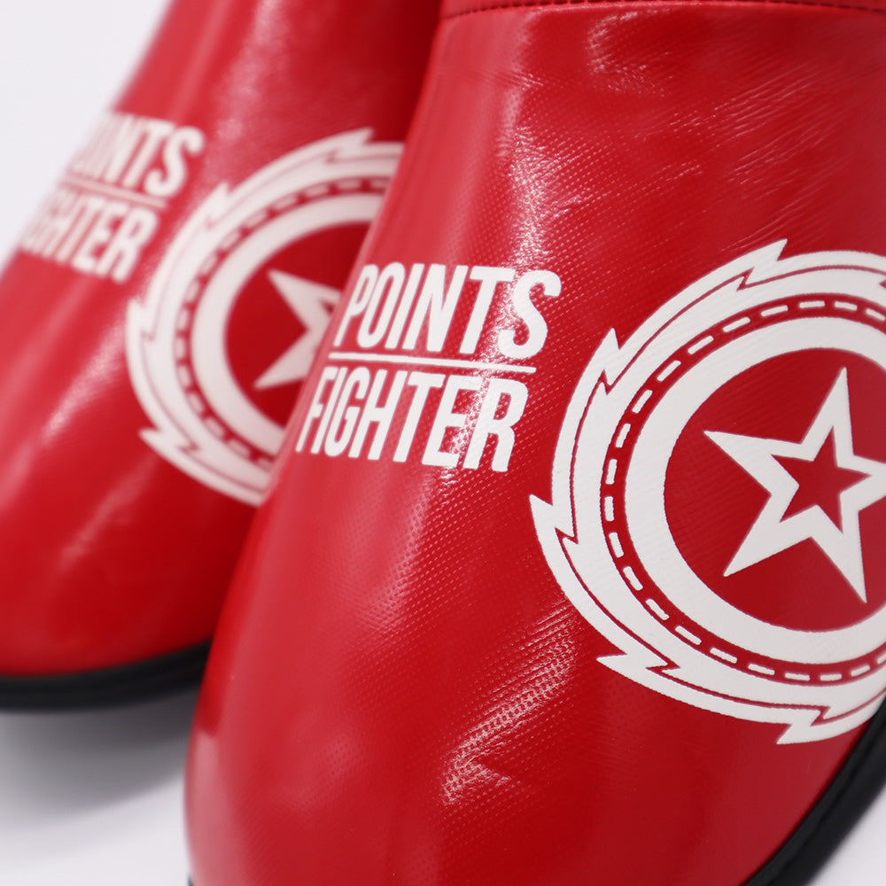 PRO-X Kick Boots - Glossy Carbon Red