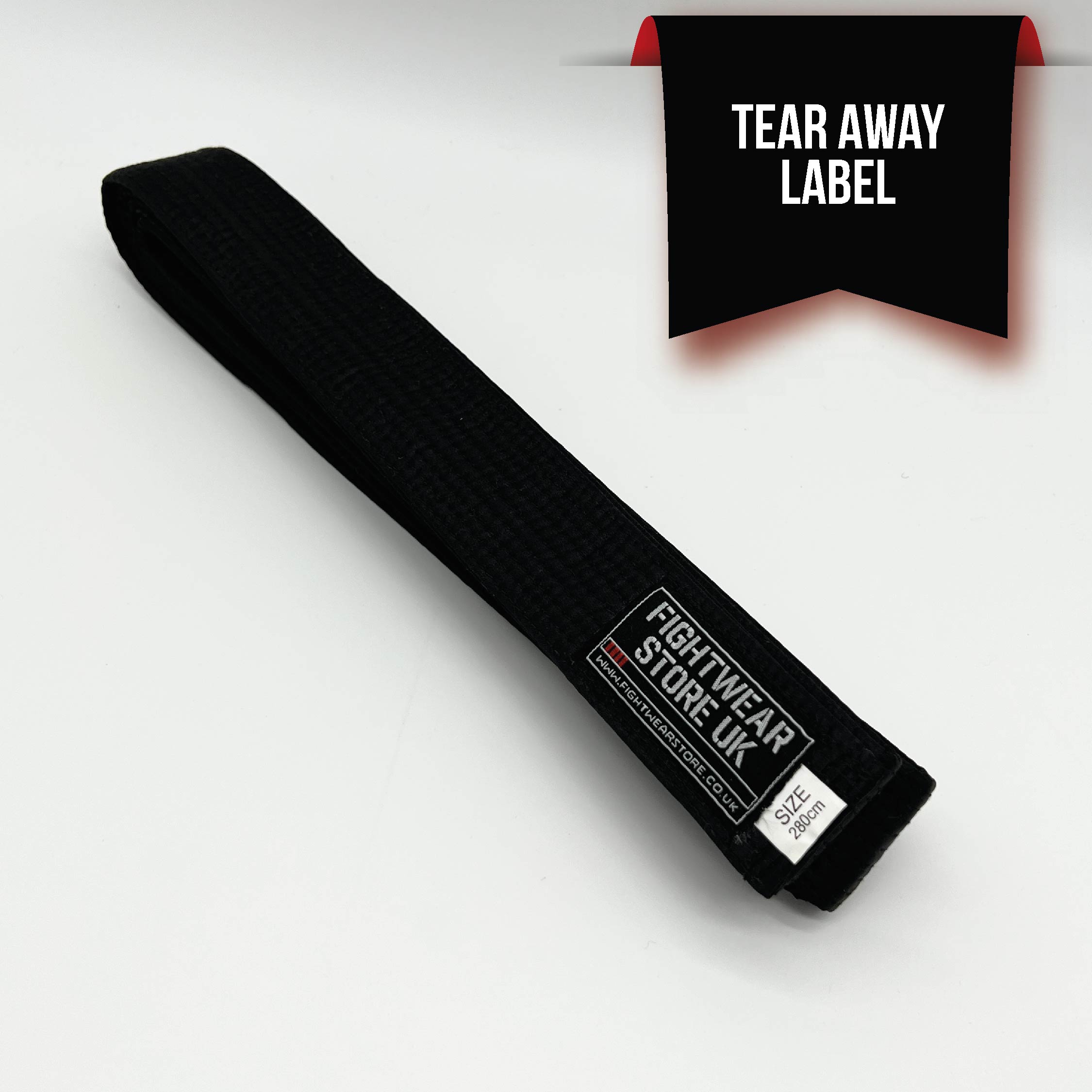 Fightwear Store Satin Black Belt (280cm)