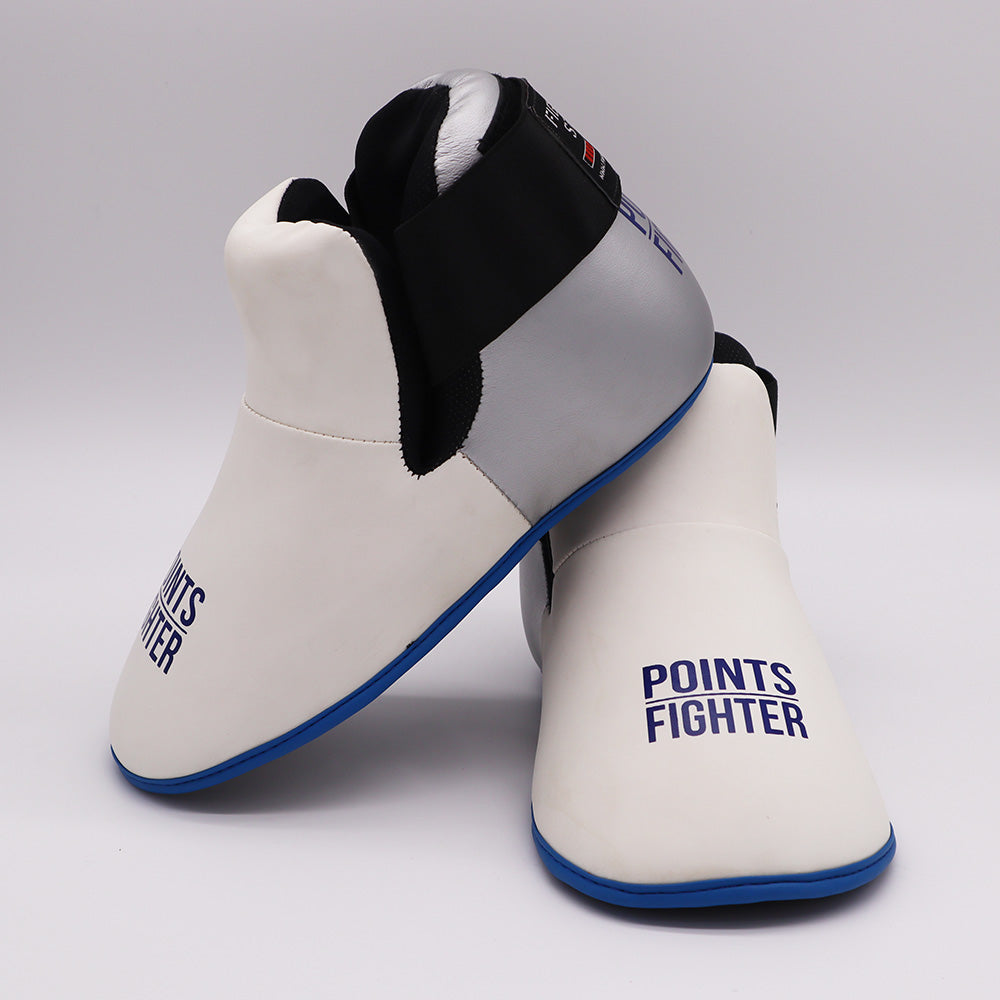 Points Fighter Evolution II Kick Boots - Silver