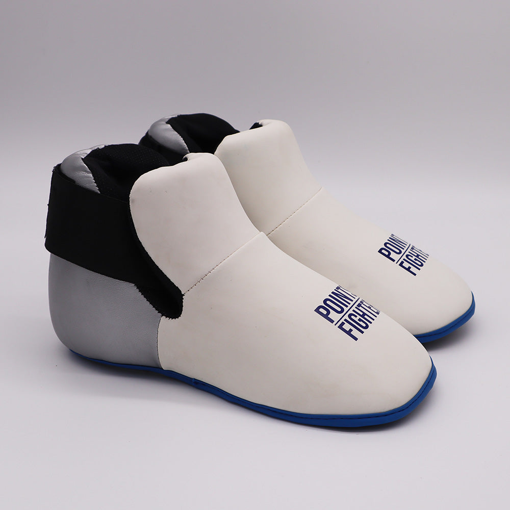 Points Fighter Evolution II Kick Boots - Silver