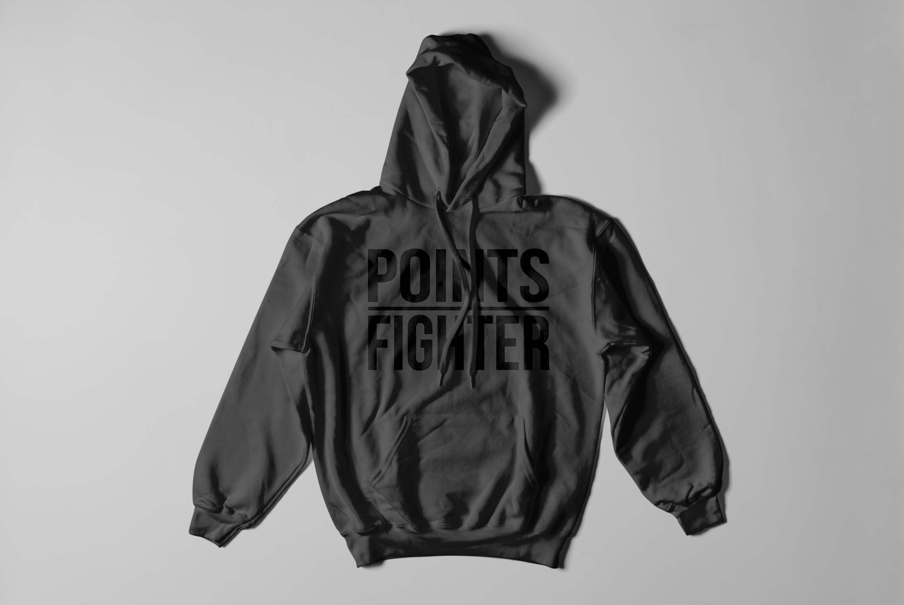 Points Fighter Hoodie - Blackout