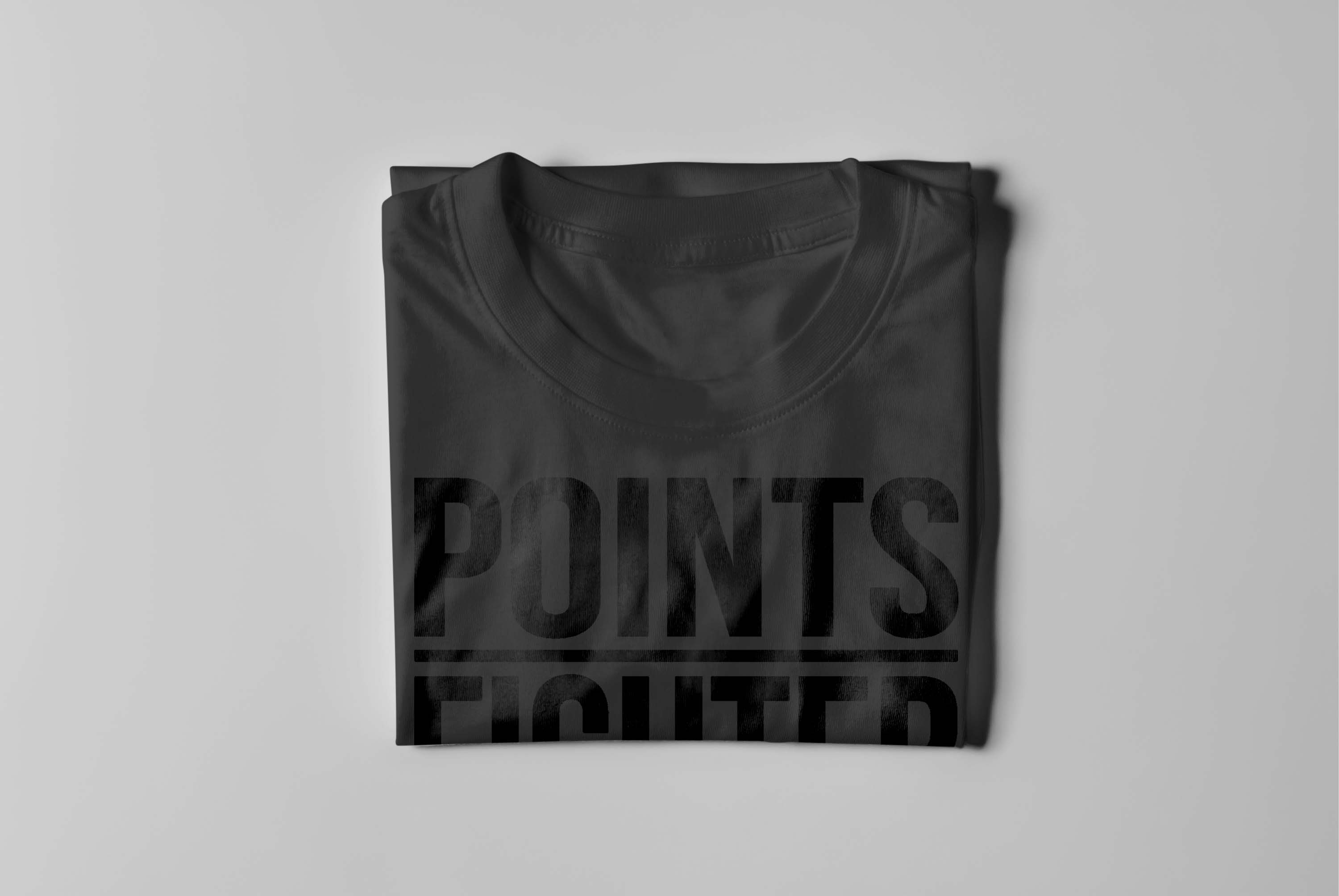 Points Fighter T-Shirt - Blackout