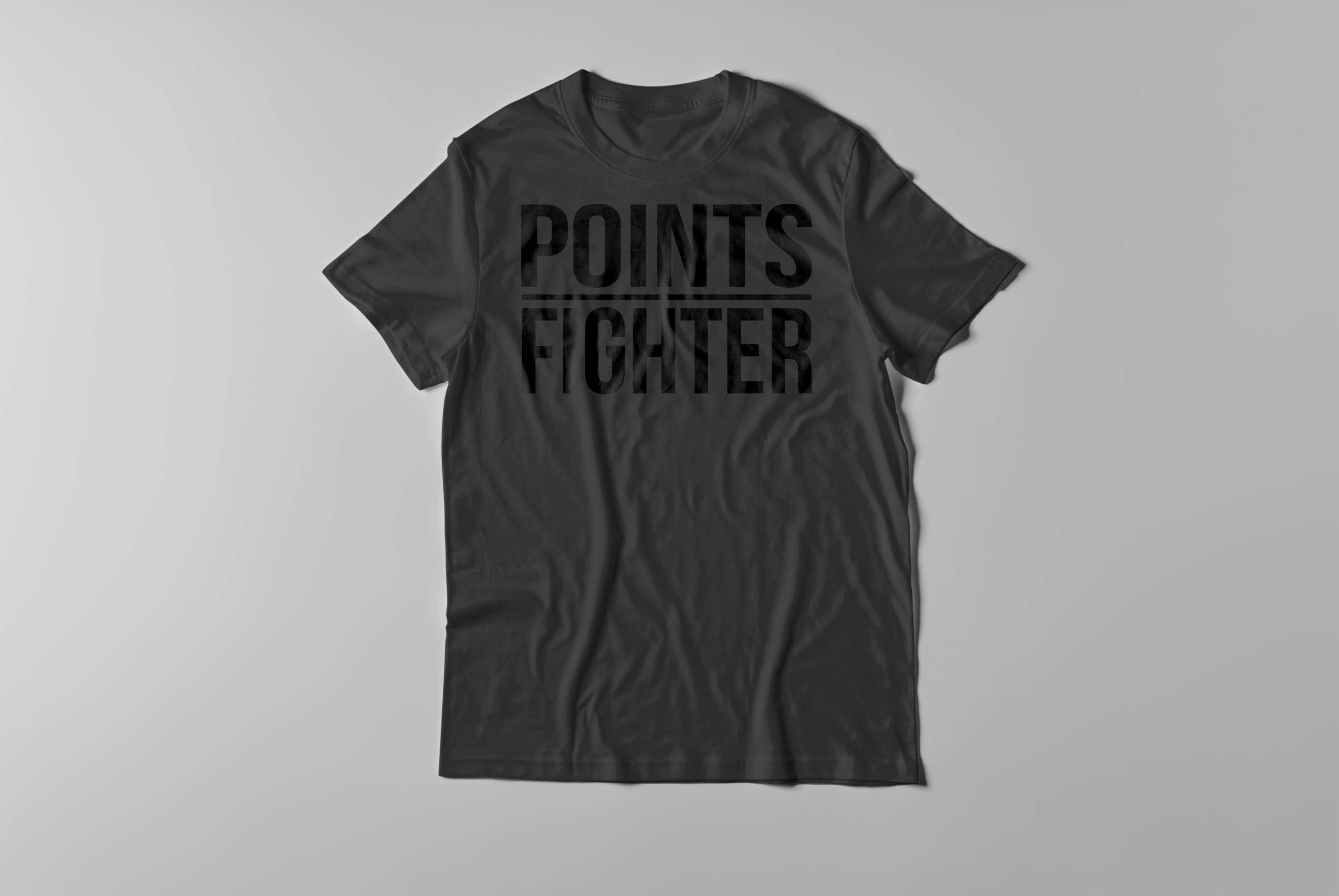 Points Fighter T-Shirt - Blackout
