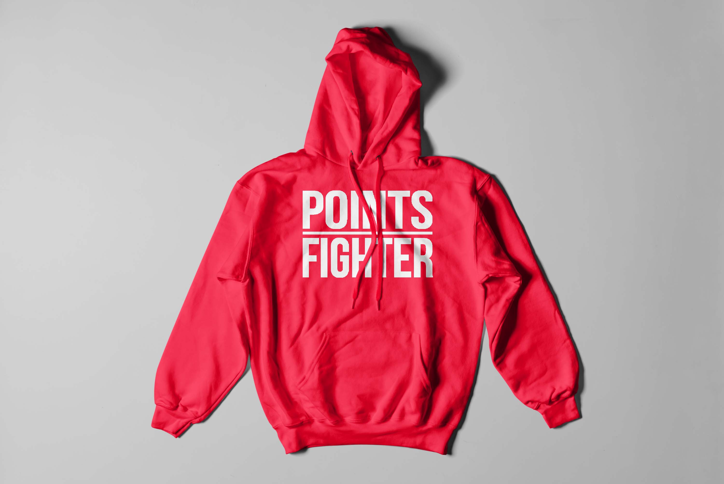 Points Fighter Hoodie - Red