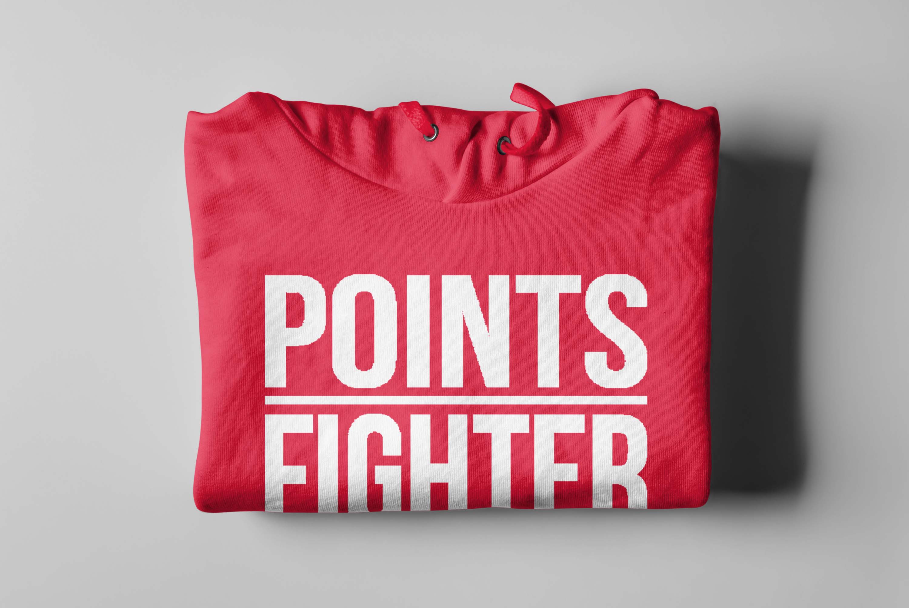 Points Fighter Hoodie - Red