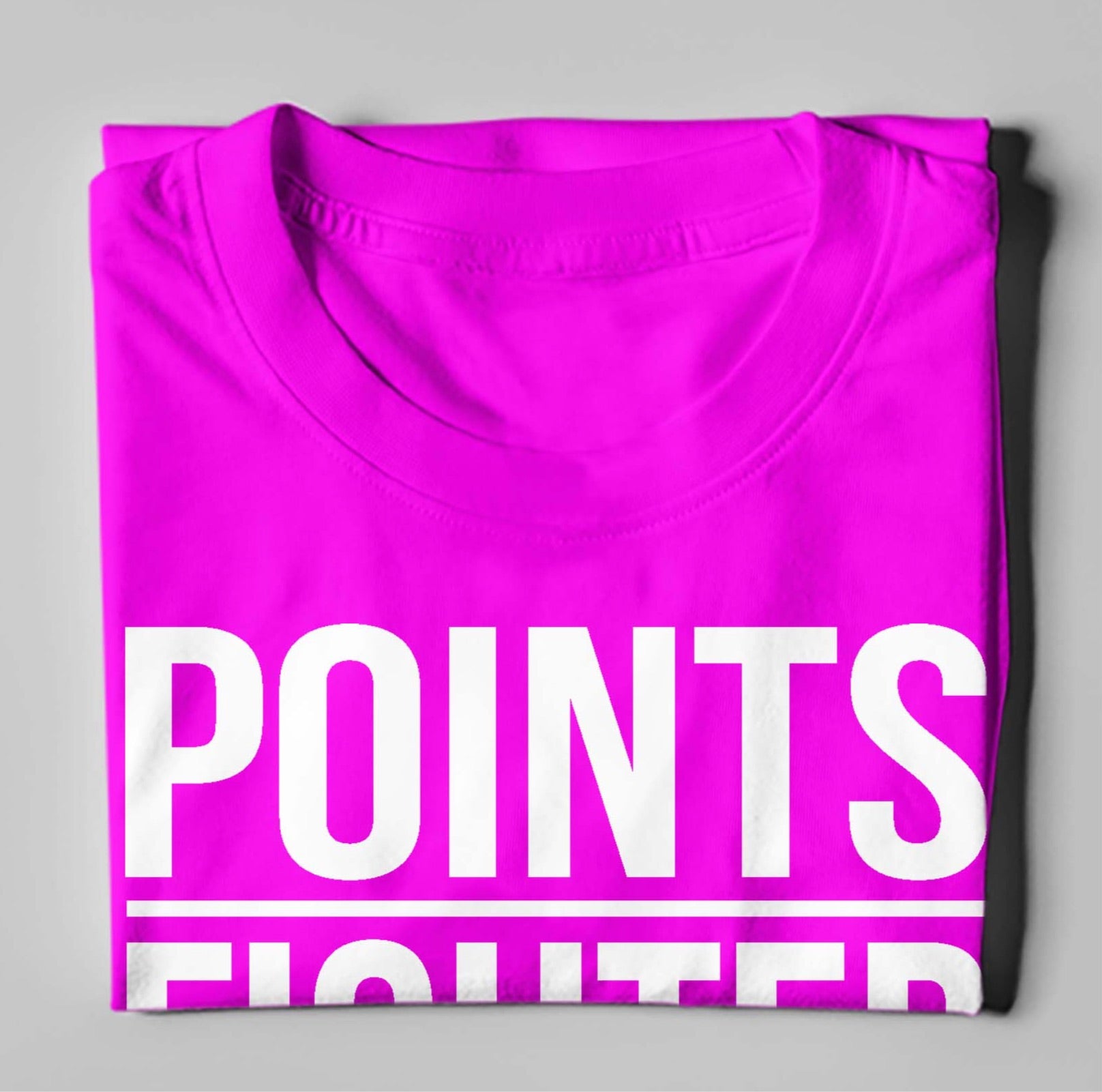 Points Fighter T-Shirt - Pink
