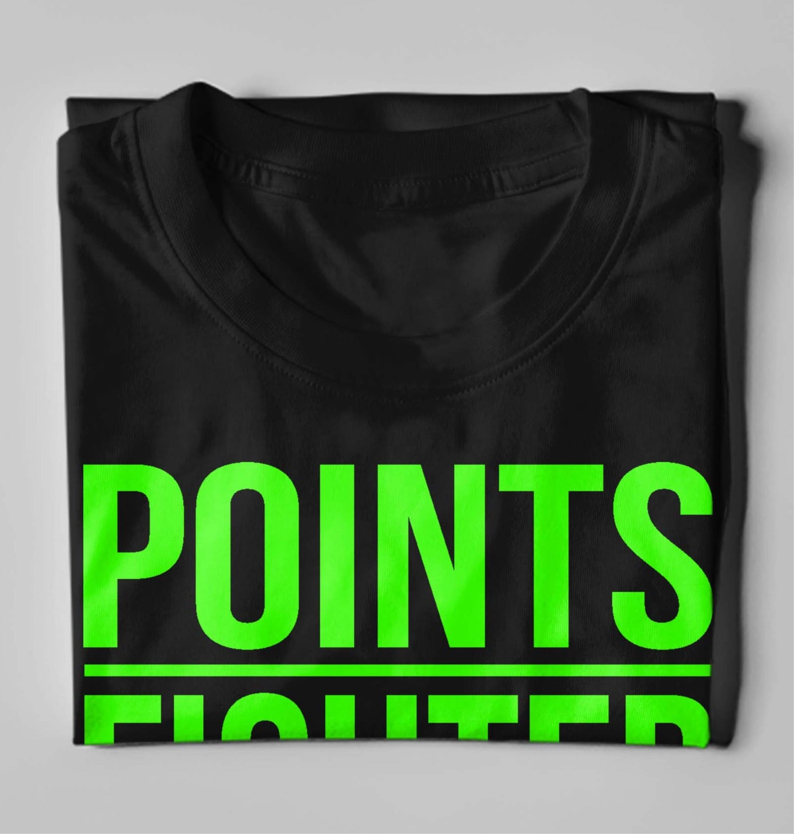 Points Fighter T-Shirt - Neon Green