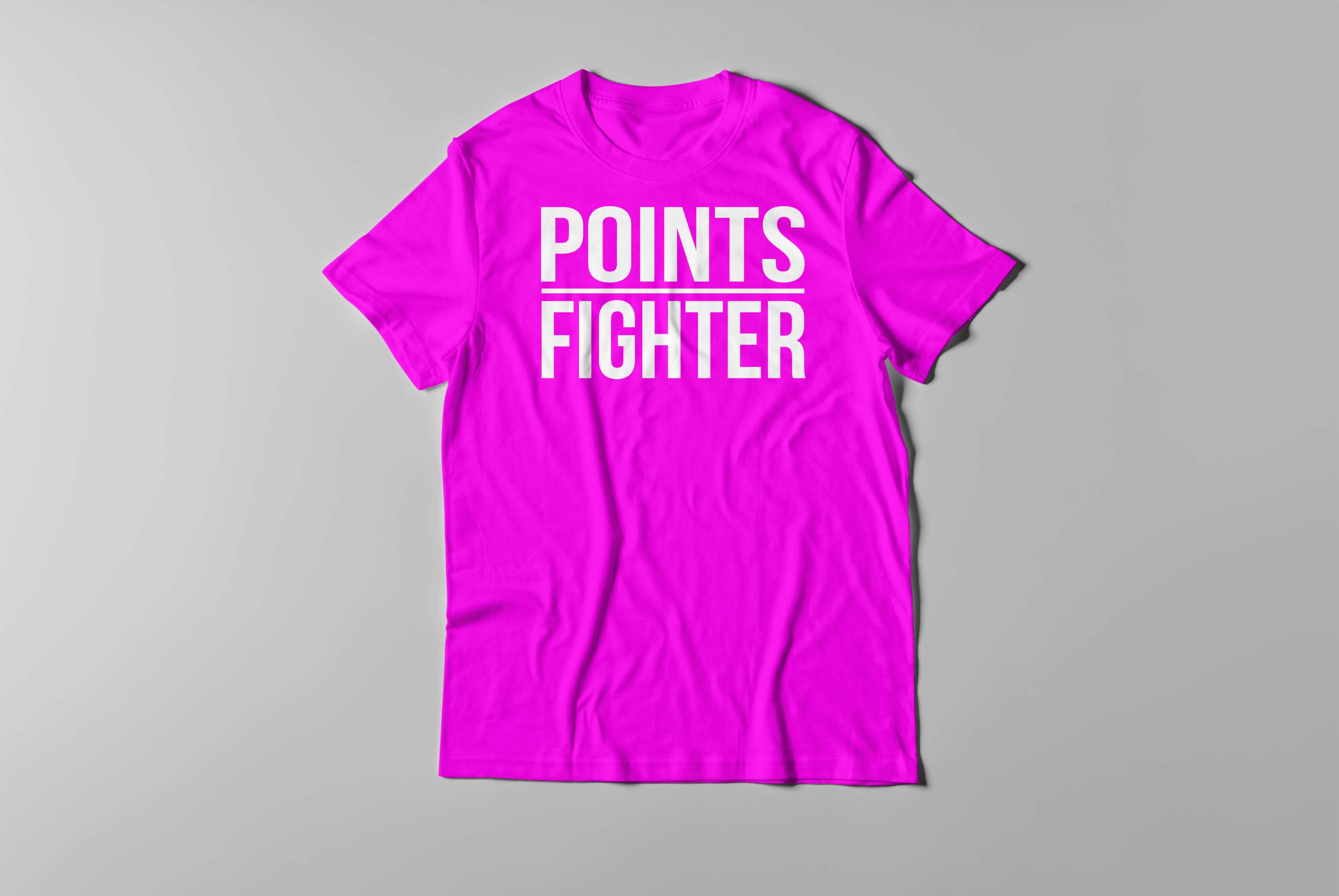 Points Fighter T-Shirt - Pink