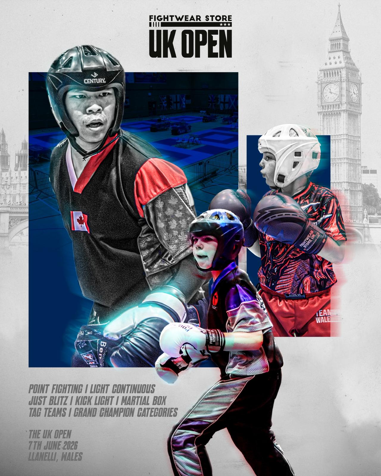 The Fightwear Store UK Open 2026 - 7th June