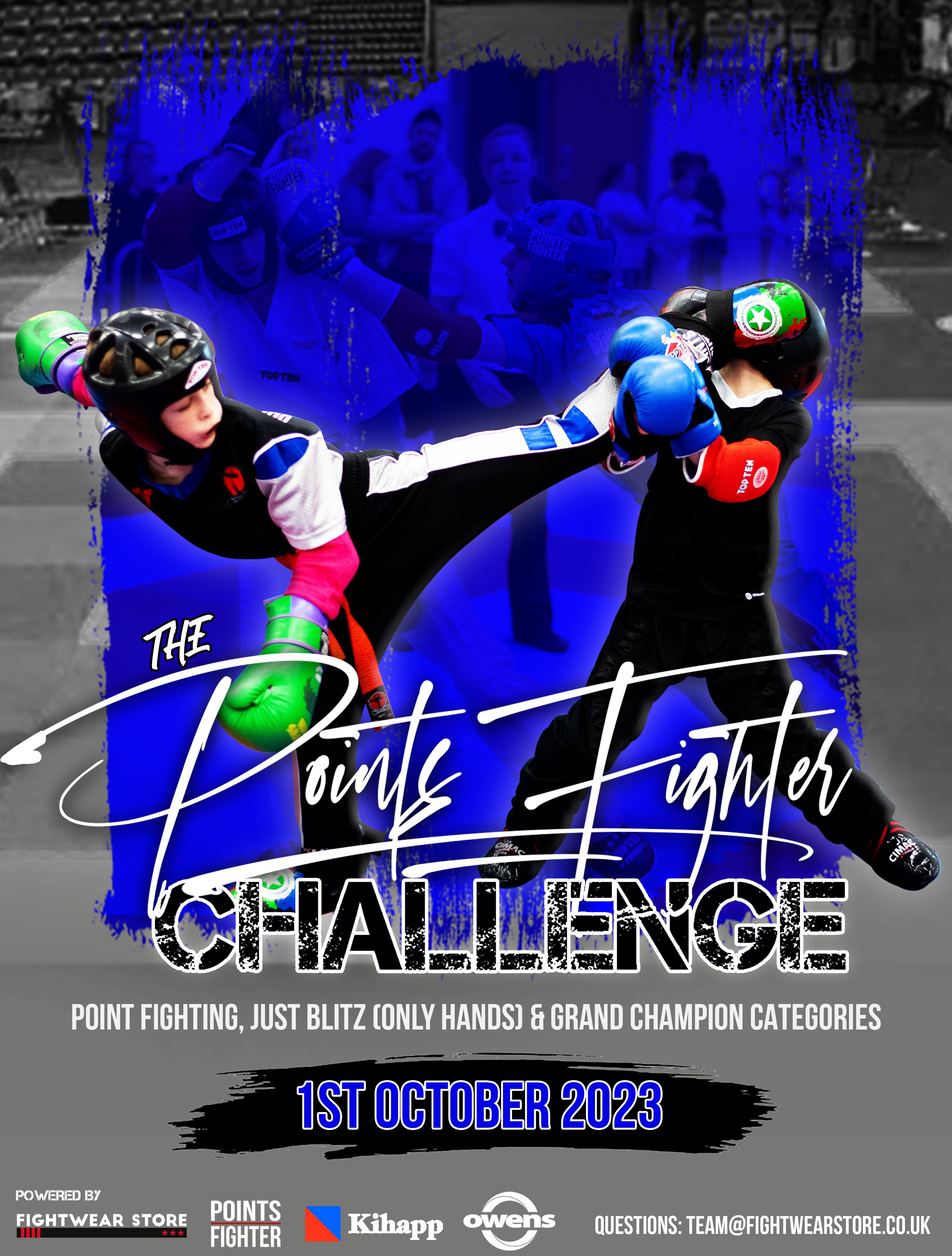 The Points Fighter Challenge, 1st October 2023, Llanelli