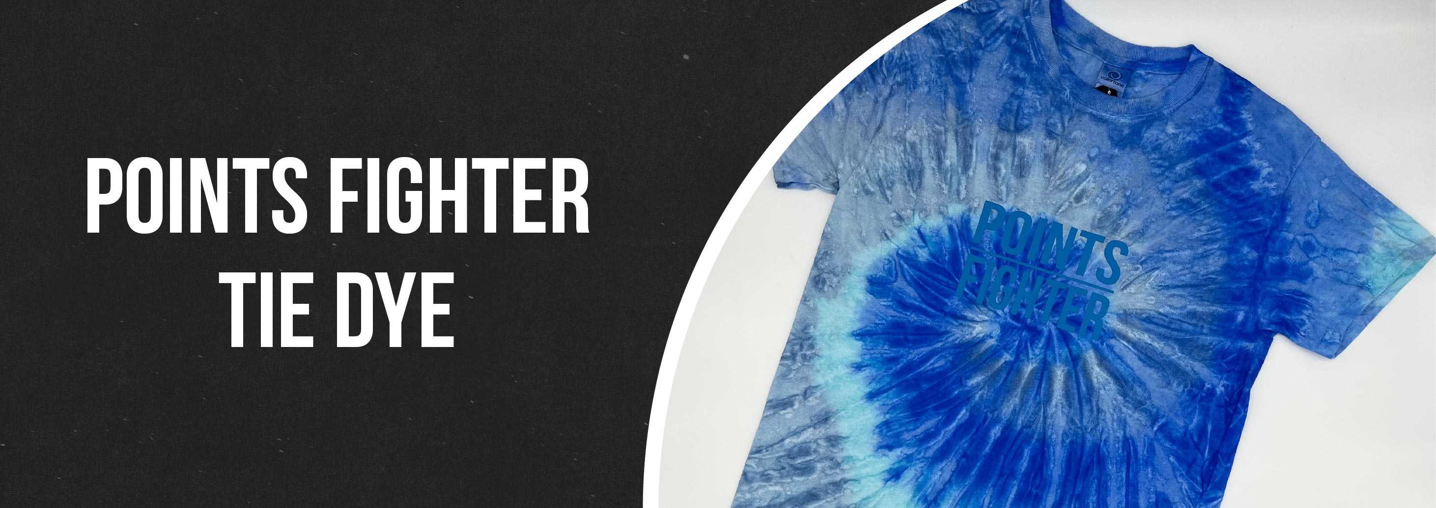 Tie Dye Points Fighter T-Shirts