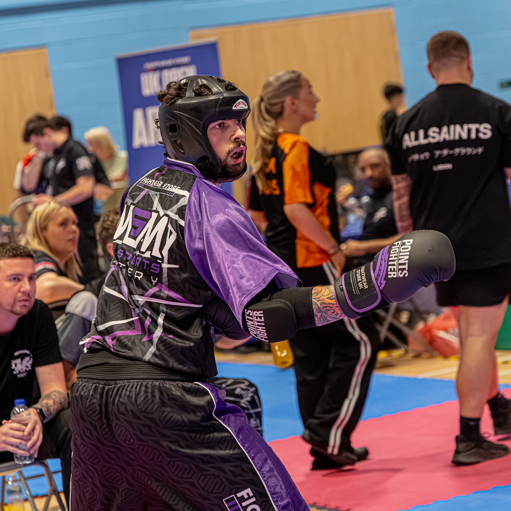 POINTS FIGHTER X JACOB ROBERTS - Pro X Flexi Tech Semi Contact Gloves