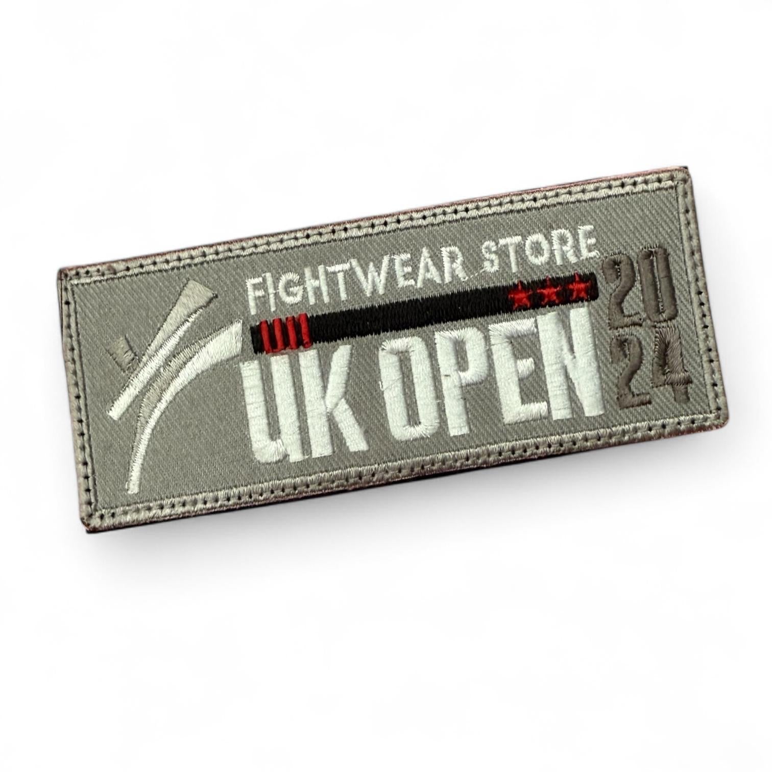 Fightwear Store UK Open 2024 - Velcro Patch