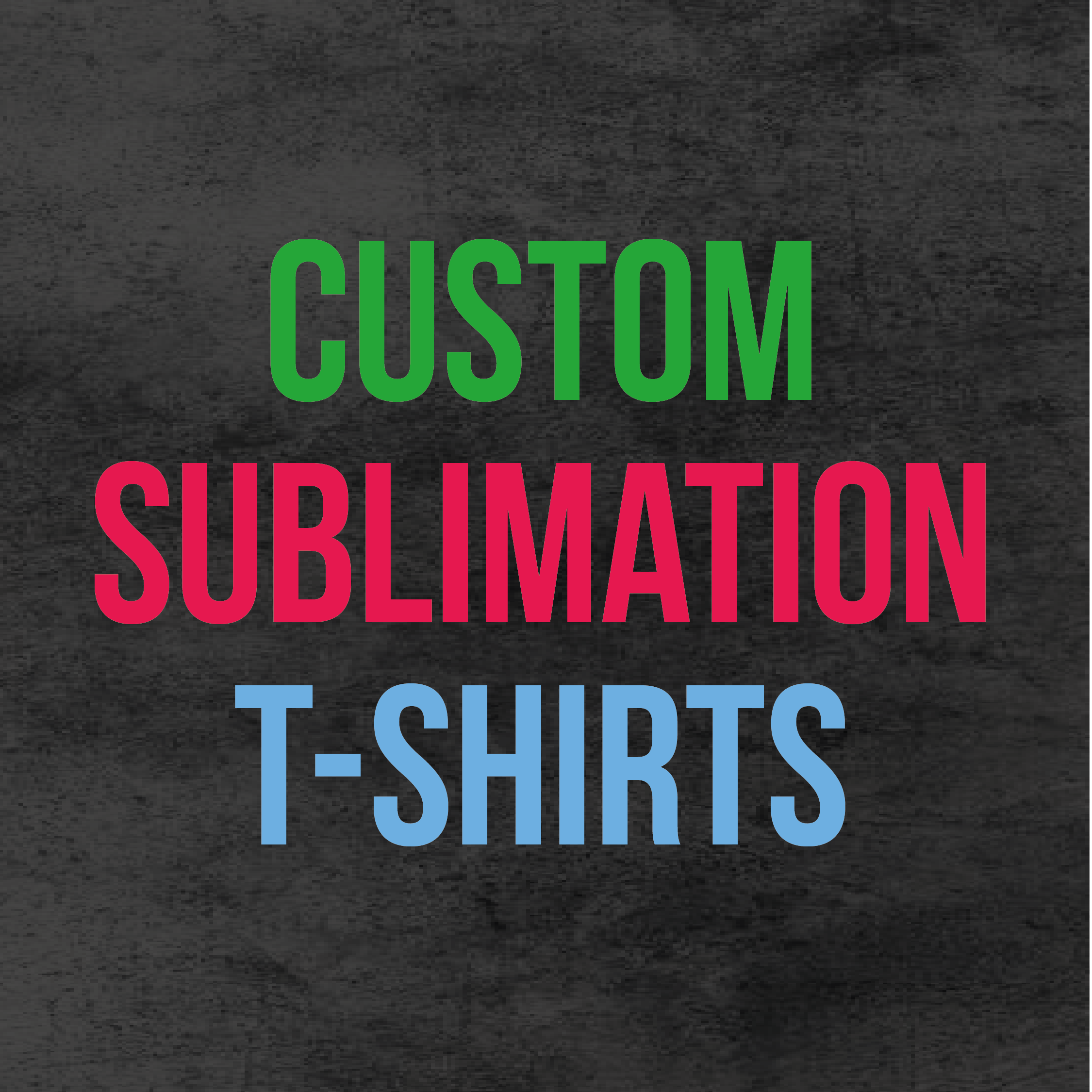Fully Custom Team T-Shirts - Sample of 1