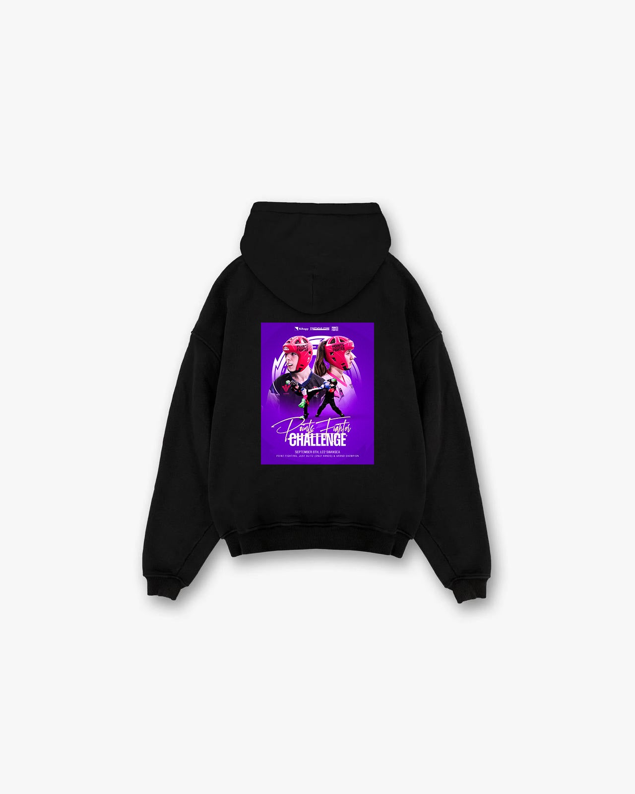 Points Fighter Challenge Heavy Weight Hoodie