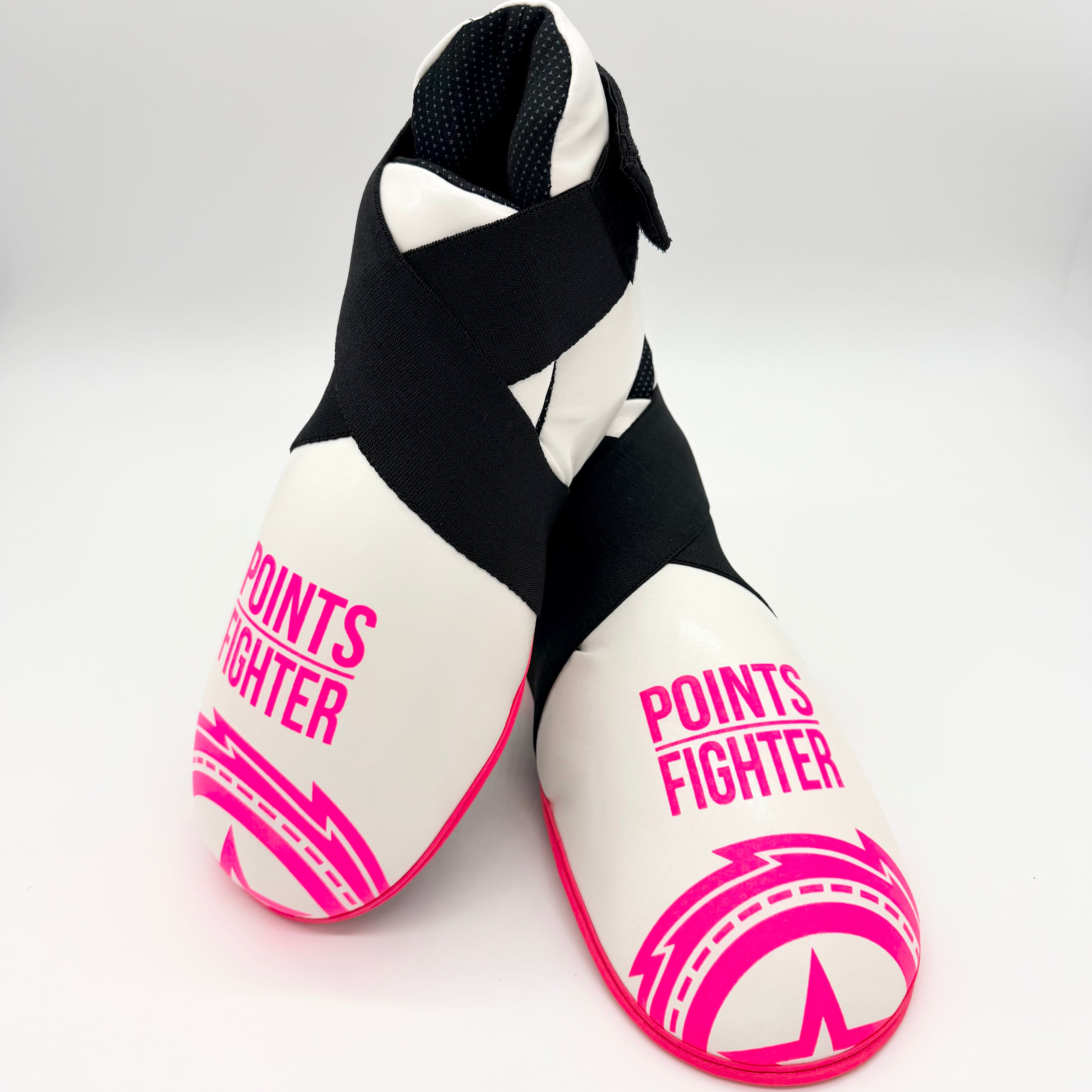 Points Fighter Evolution Flexi Tech Kick Boots - White/Pink
