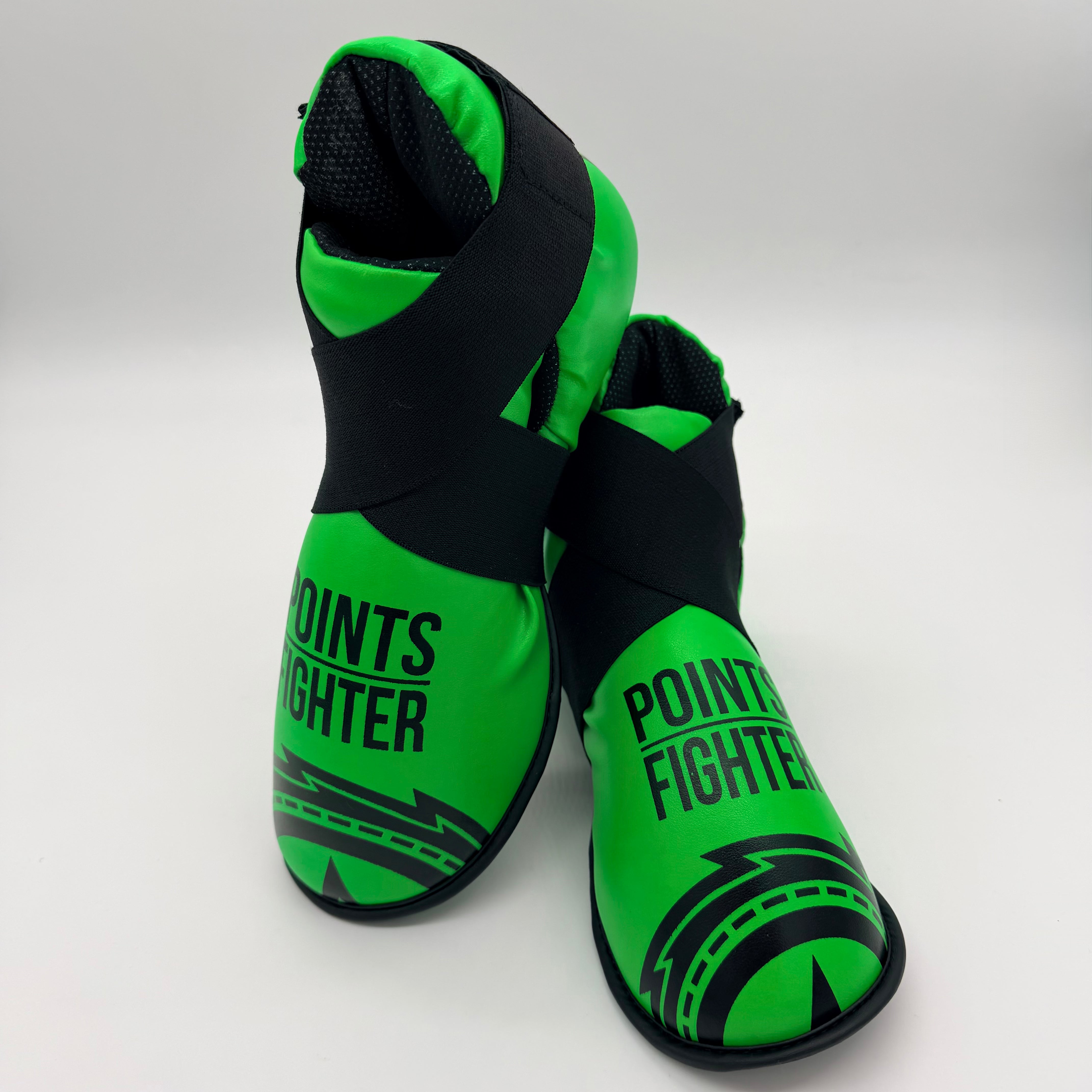 Points Fighter Evolution Flexi Tech Kick Boots - Neon Green