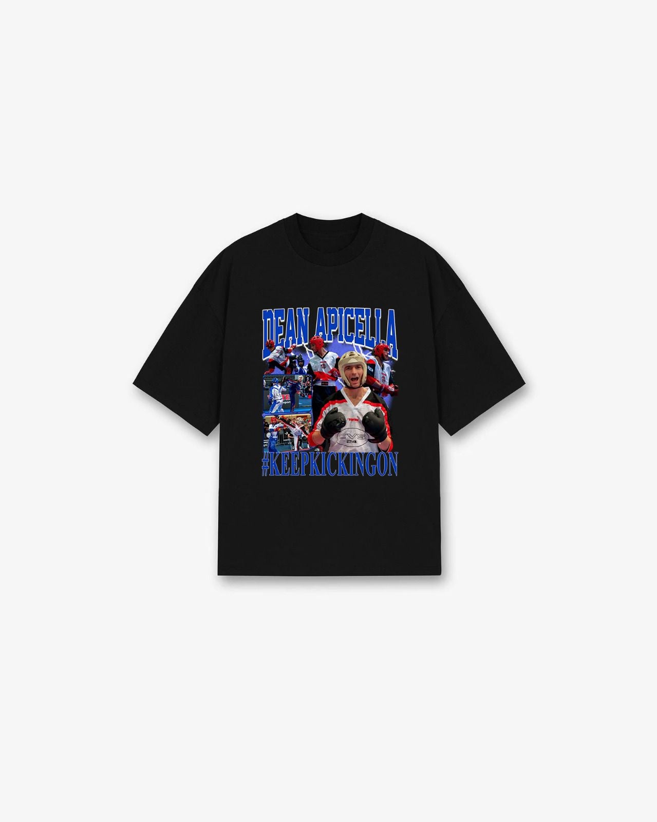 Points Fighter X Dean Apicella - Heavy Weight Tee