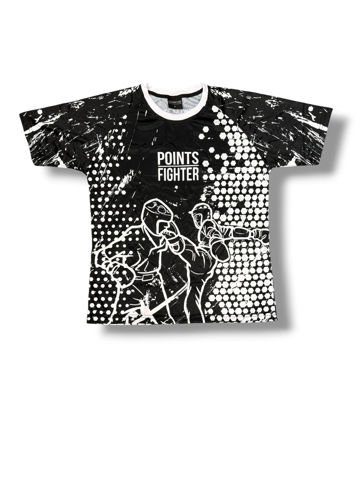 Points Fighter Challenge T-Shirt - White