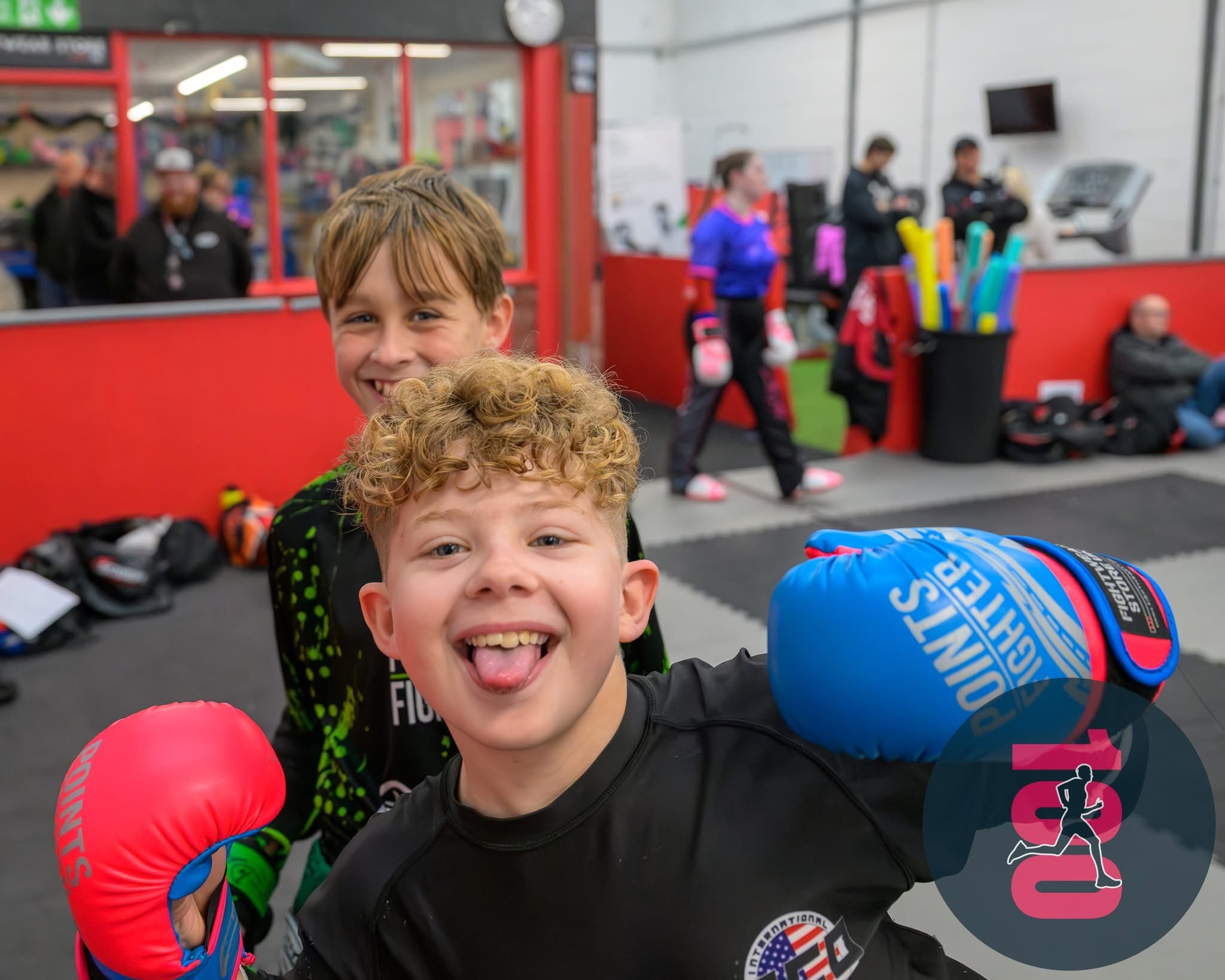 Points Fighter - Evolution Open Hand Semi Contact Gloves - Bubblegum Edition